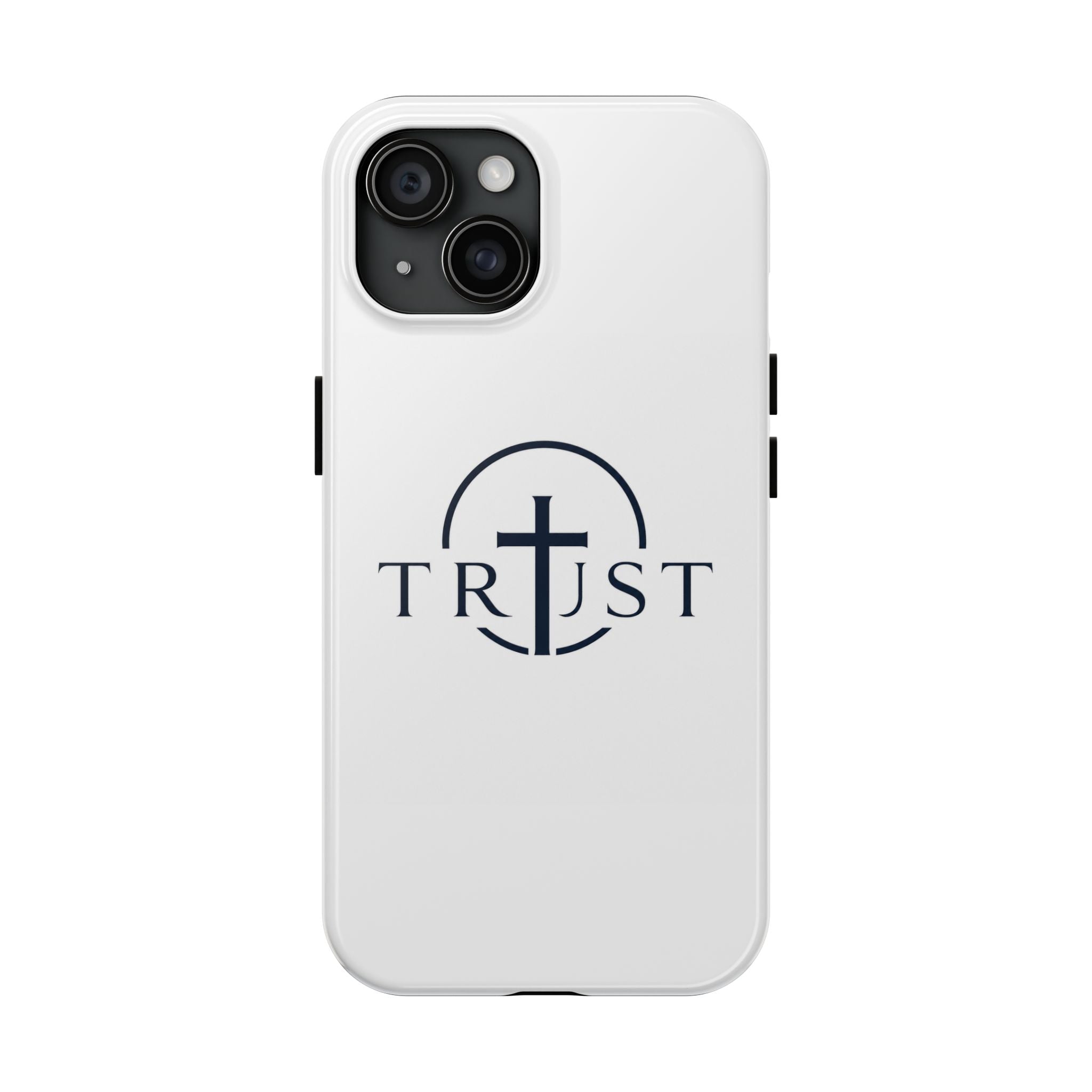 Trust Cross Tough Phone Case — Christian Faith Religious Phone Cover