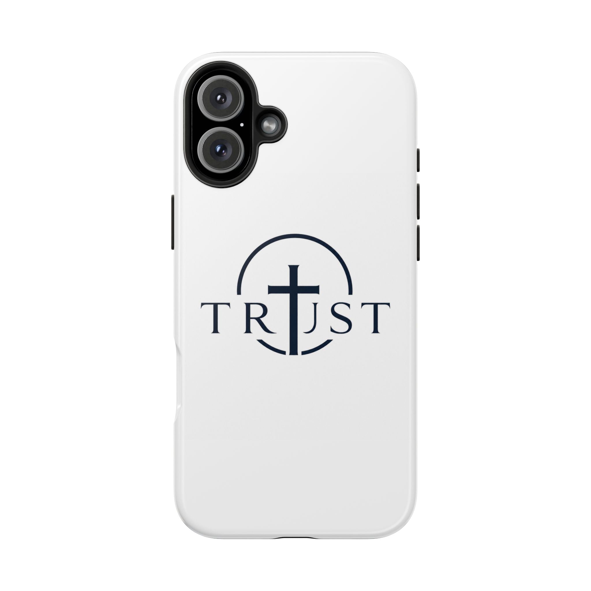 Trust Cross Tough Phone Case — Christian Faith Religious Phone Cover