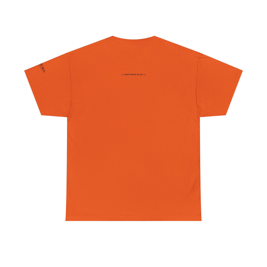Skull Chest Tee — Minimal Skull Graphic White T-Shirt