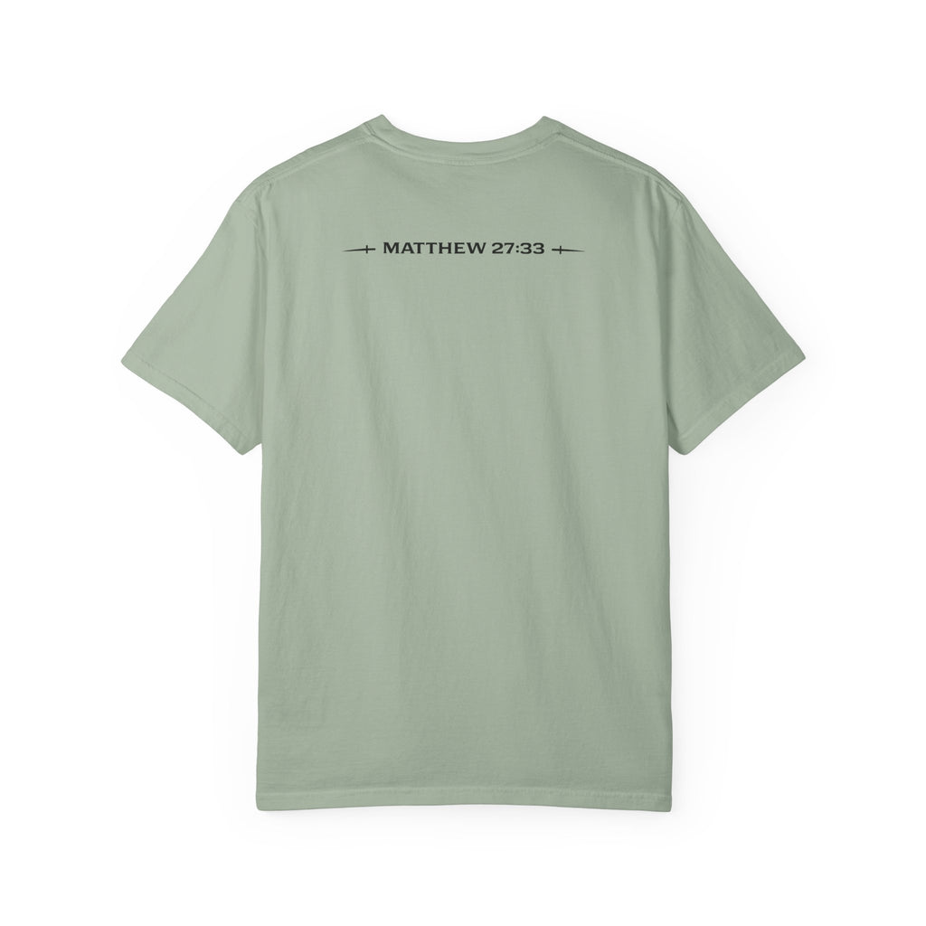 Welborn Putters Golf T-Shirt — Matthew 27:33 Christian Golf Tee