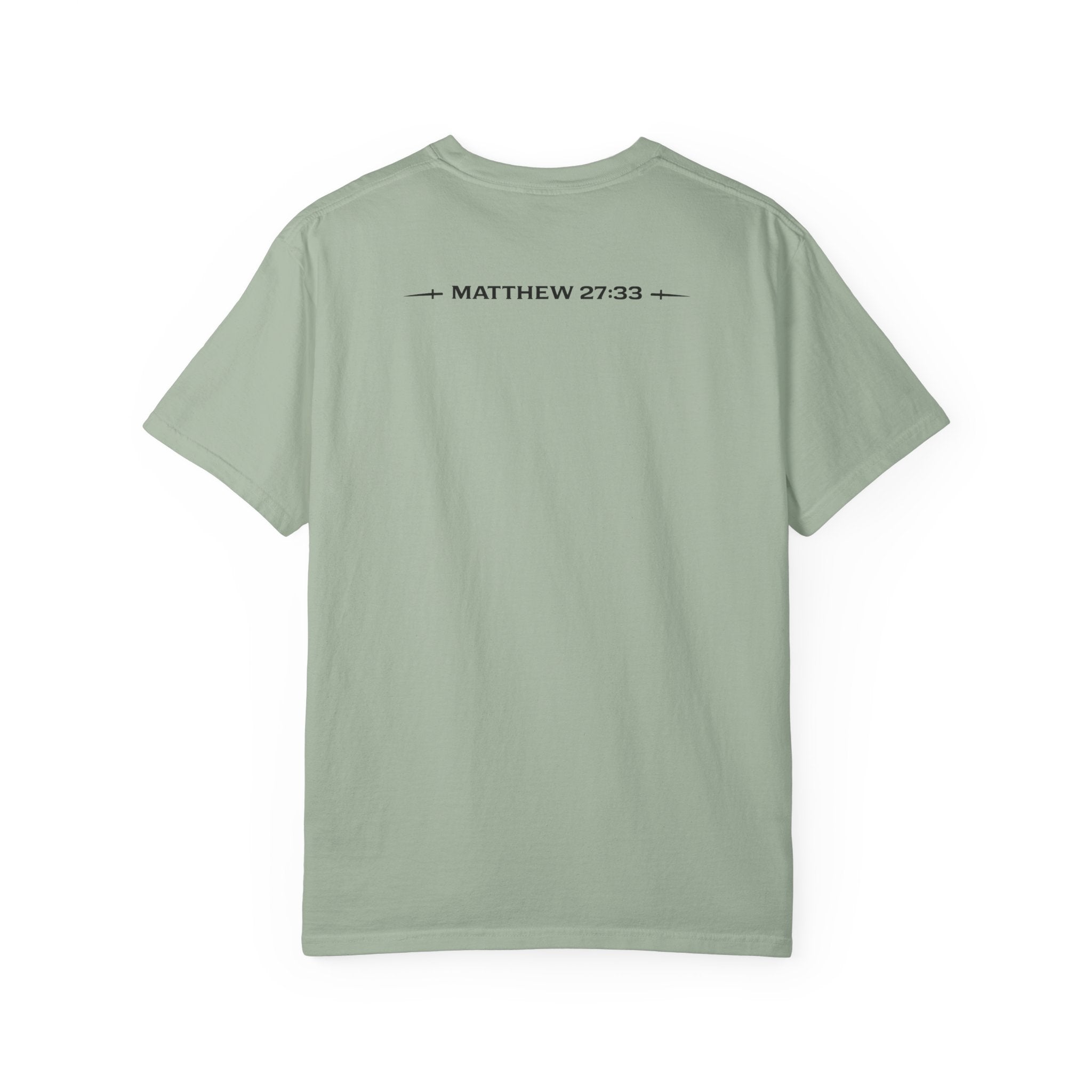 Welborn Putters Golf T-Shirt — Matthew 27:33 Christian Golf Tee