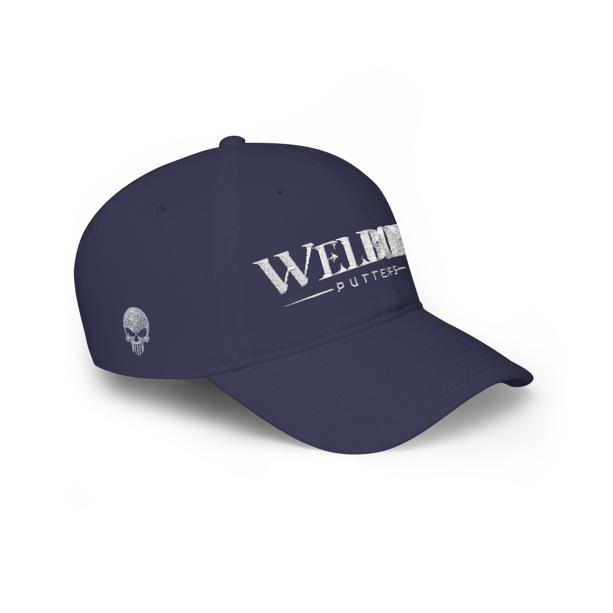 Welborn Embroidered Baseball Cap — Low Profile Red Hat