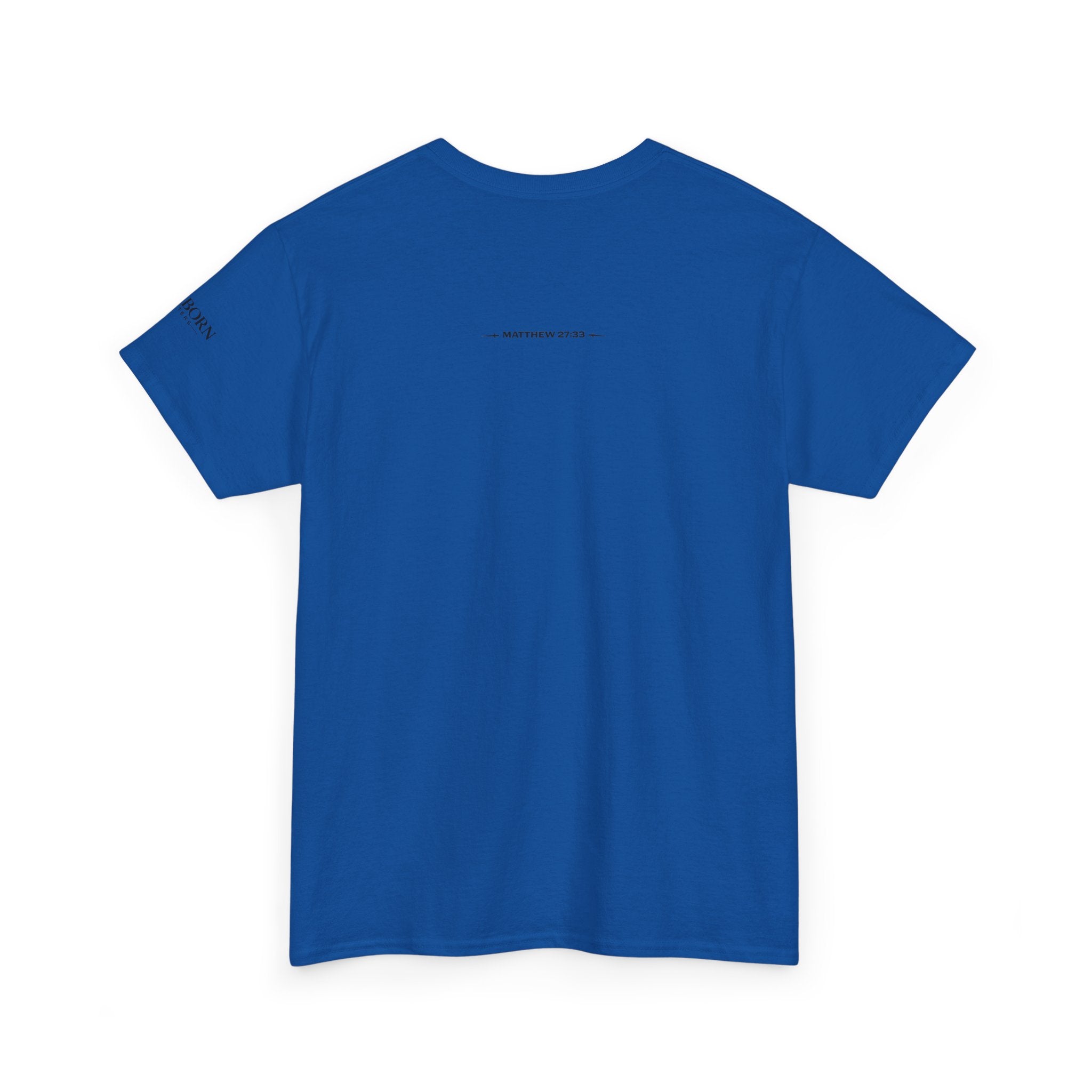 Skull Chest Tee — Minimal Skull Graphic White T-Shirt