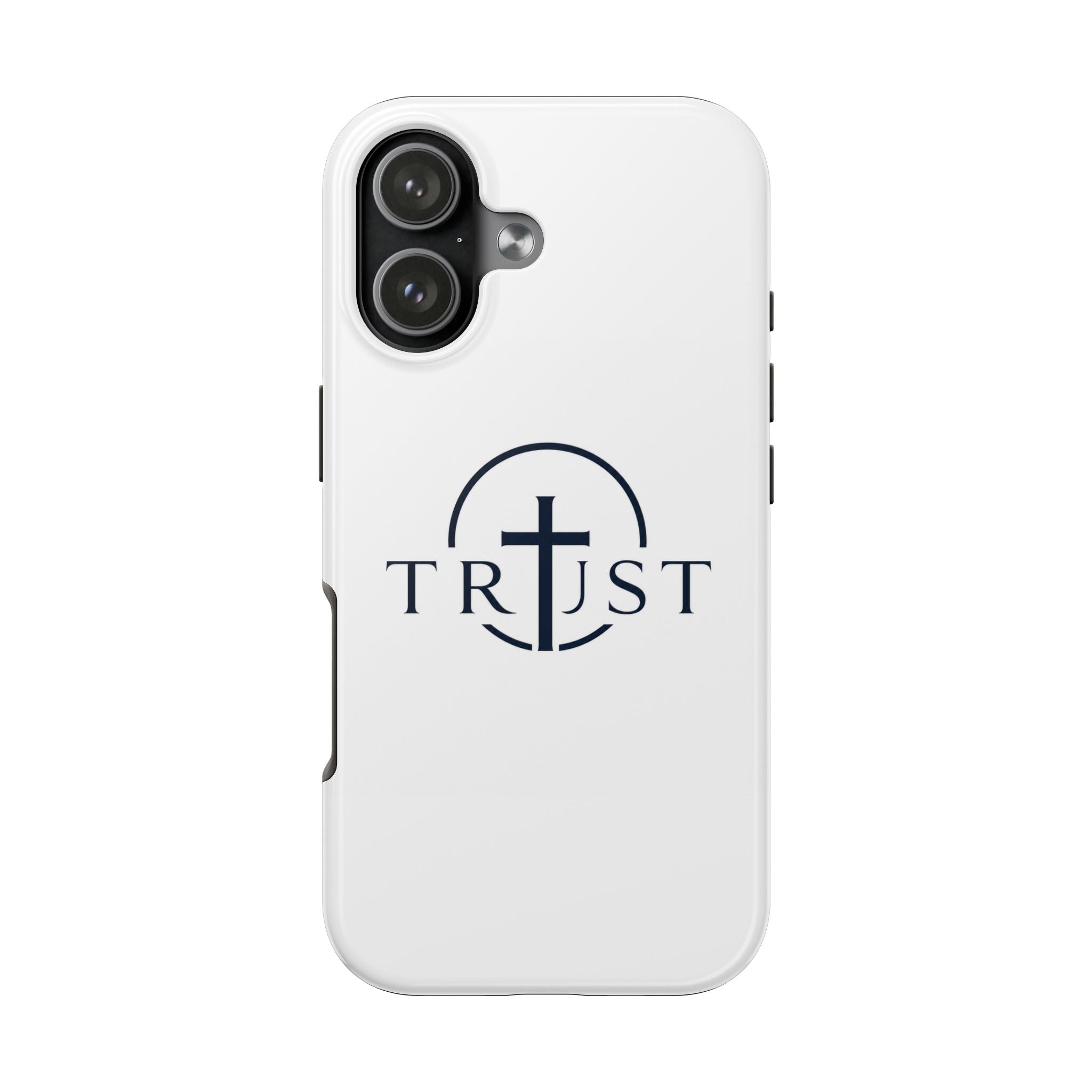 Trust Cross Tough Phone Case — Christian Faith Religious Phone Cover