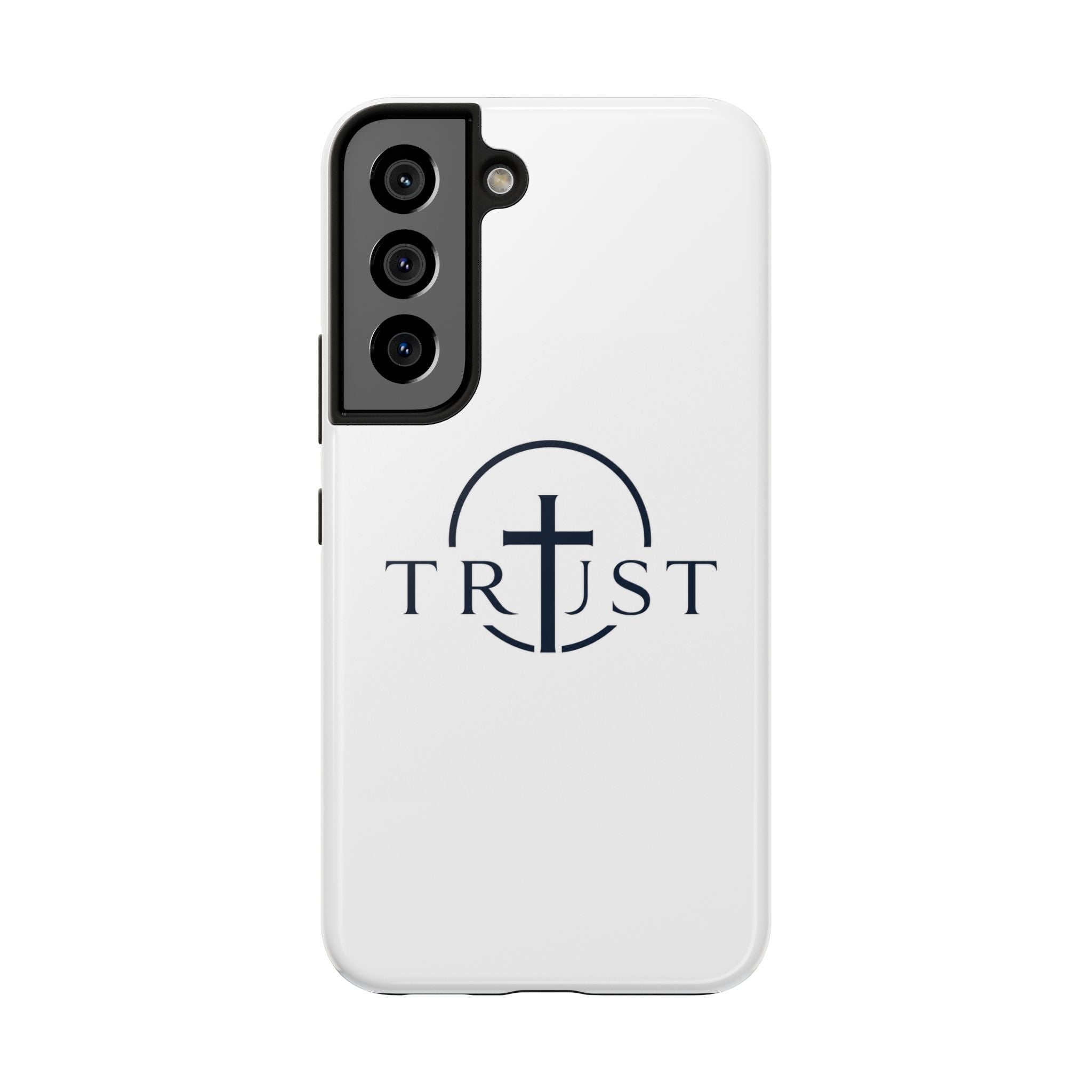 Trust Cross Tough Phone Case — Christian Faith Religious Phone Cover