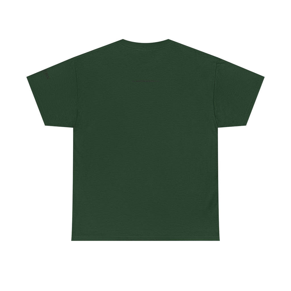 Skull Chest Tee — Minimal Skull Graphic White T-Shirt