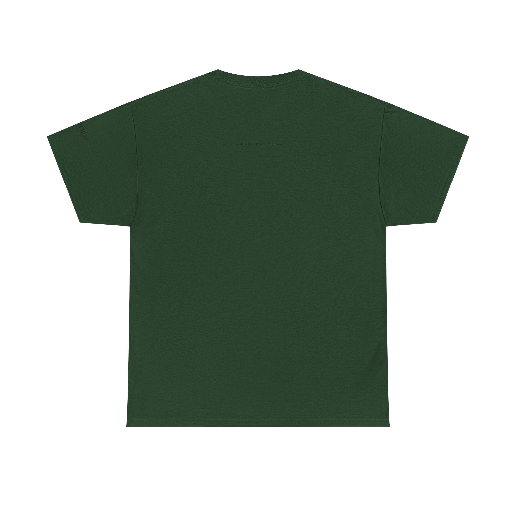 Skull Chest Tee — Minimal Skull Graphic White T-Shirt