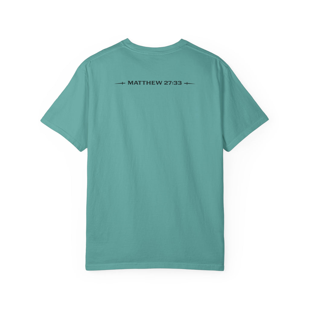 Welborn Putters Golf T-Shirt — Matthew 27:33 Christian Golf Tee