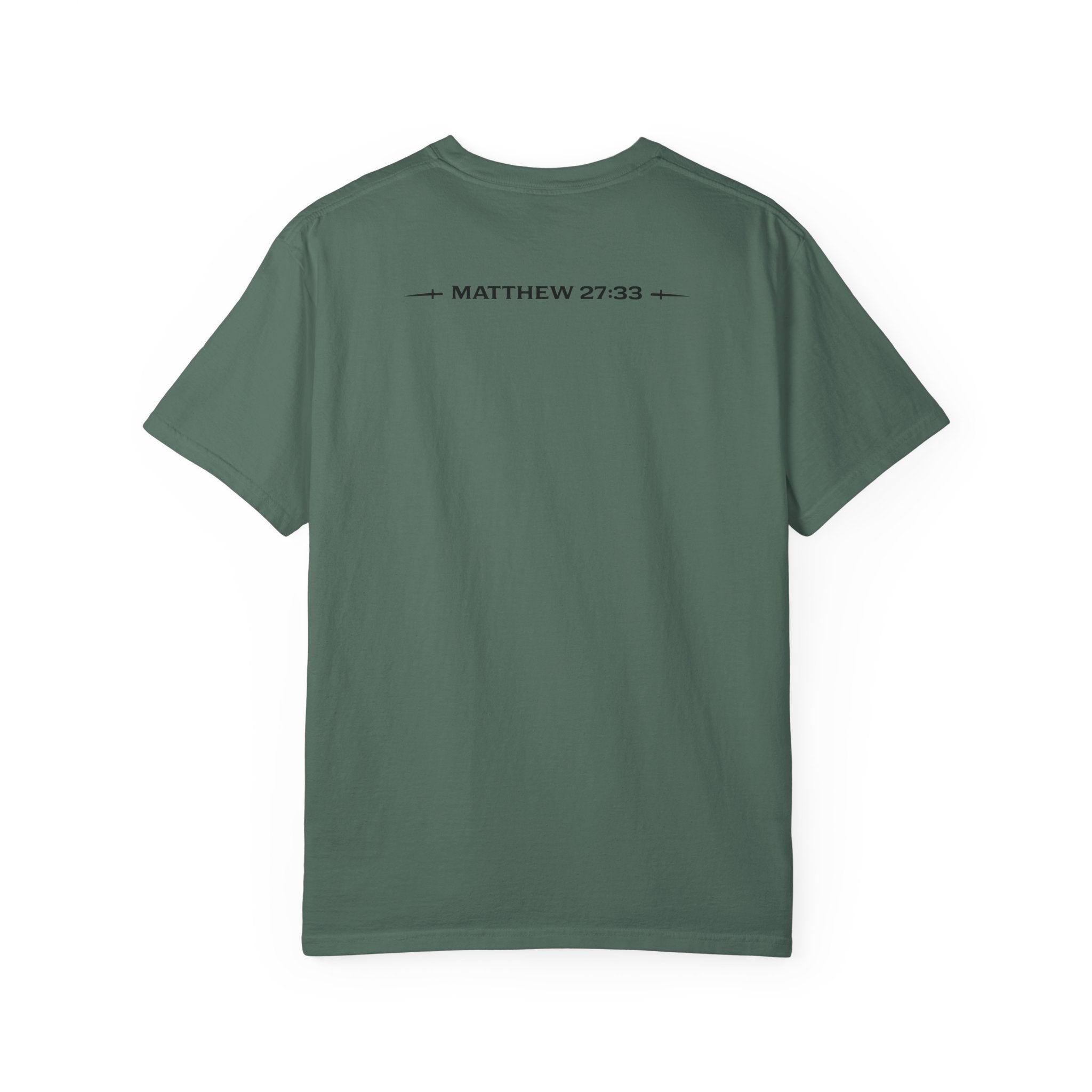 Welborn Putters Golf T-Shirt — Matthew 27:33 Christian Golf Tee