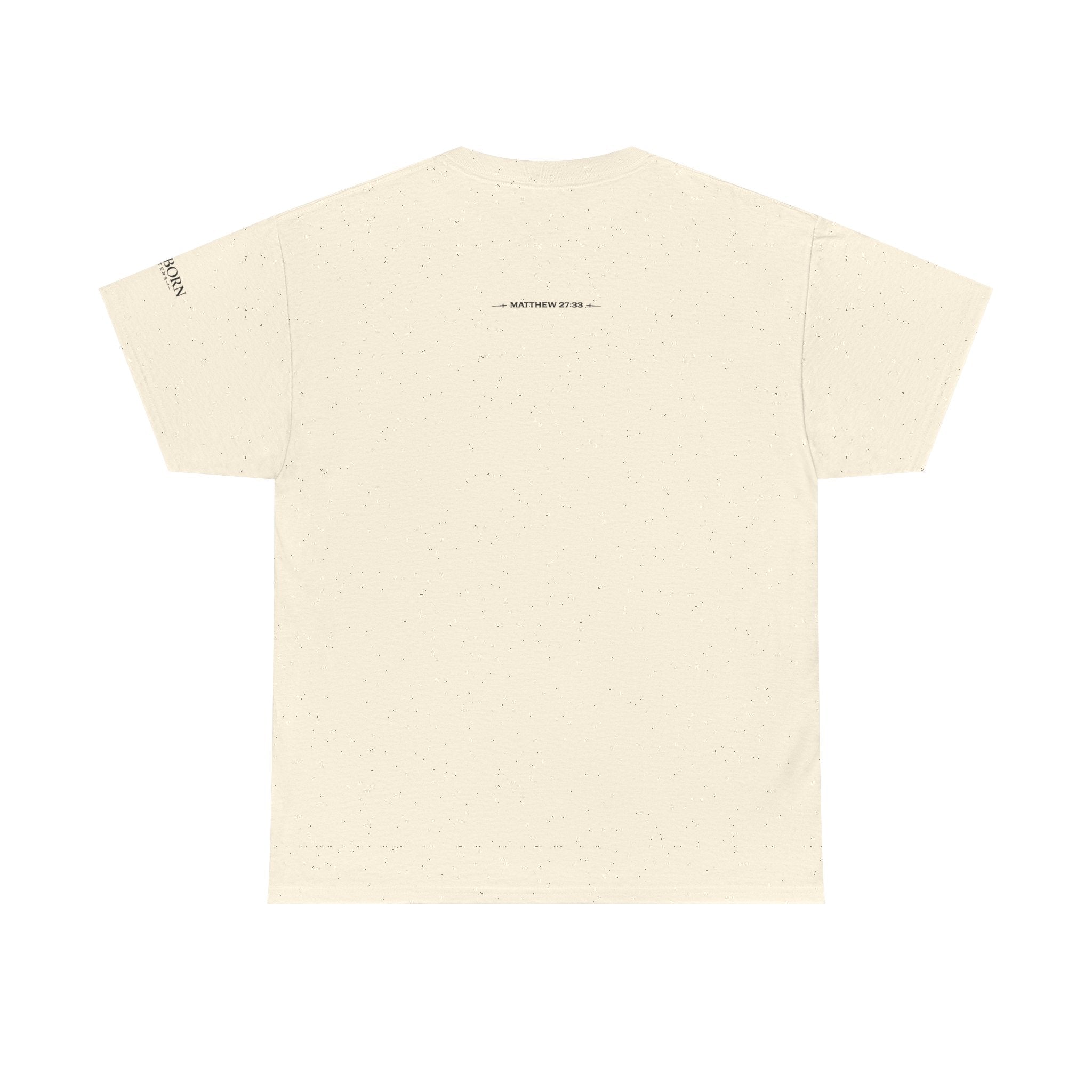 Skull Chest Tee — Minimal Skull Graphic White T-Shirt