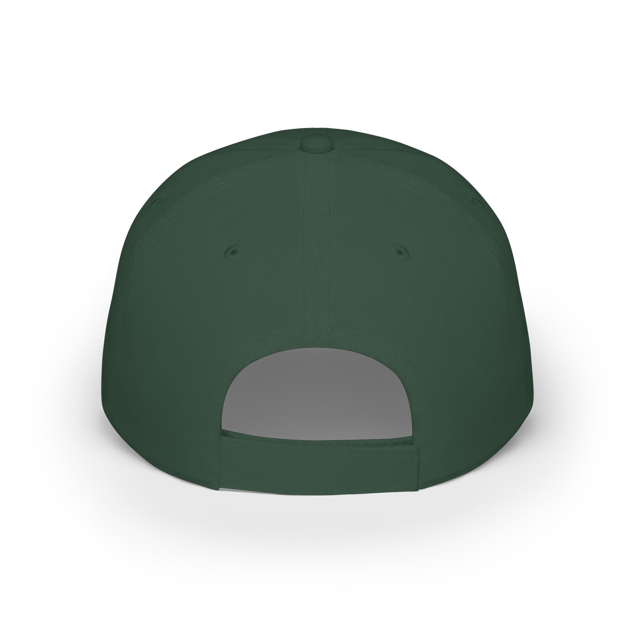 Welborn Embroidered Baseball Cap — Low Profile Red Hat