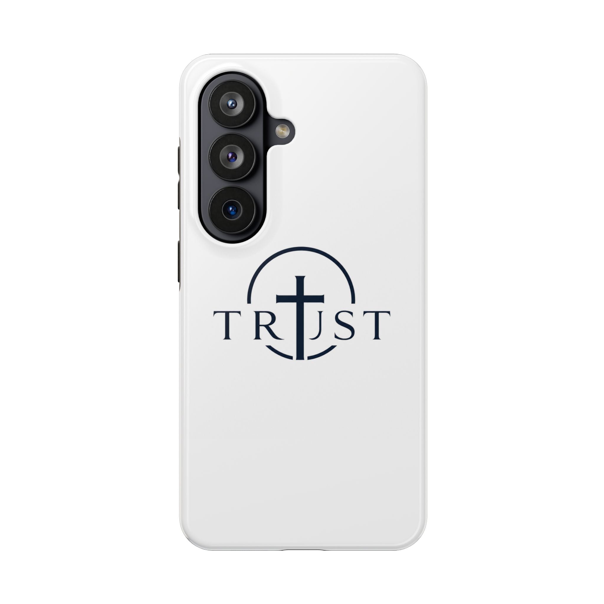 Trust Cross Tough Phone Case — Christian Faith Religious Phone Cover