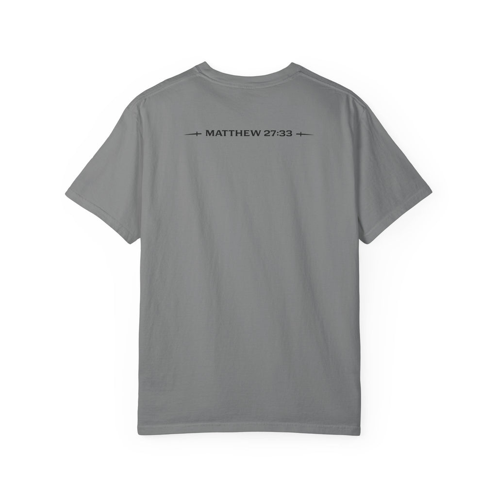 Welborn Putters Golf T-Shirt — Matthew 27:33 Christian Golf Tee
