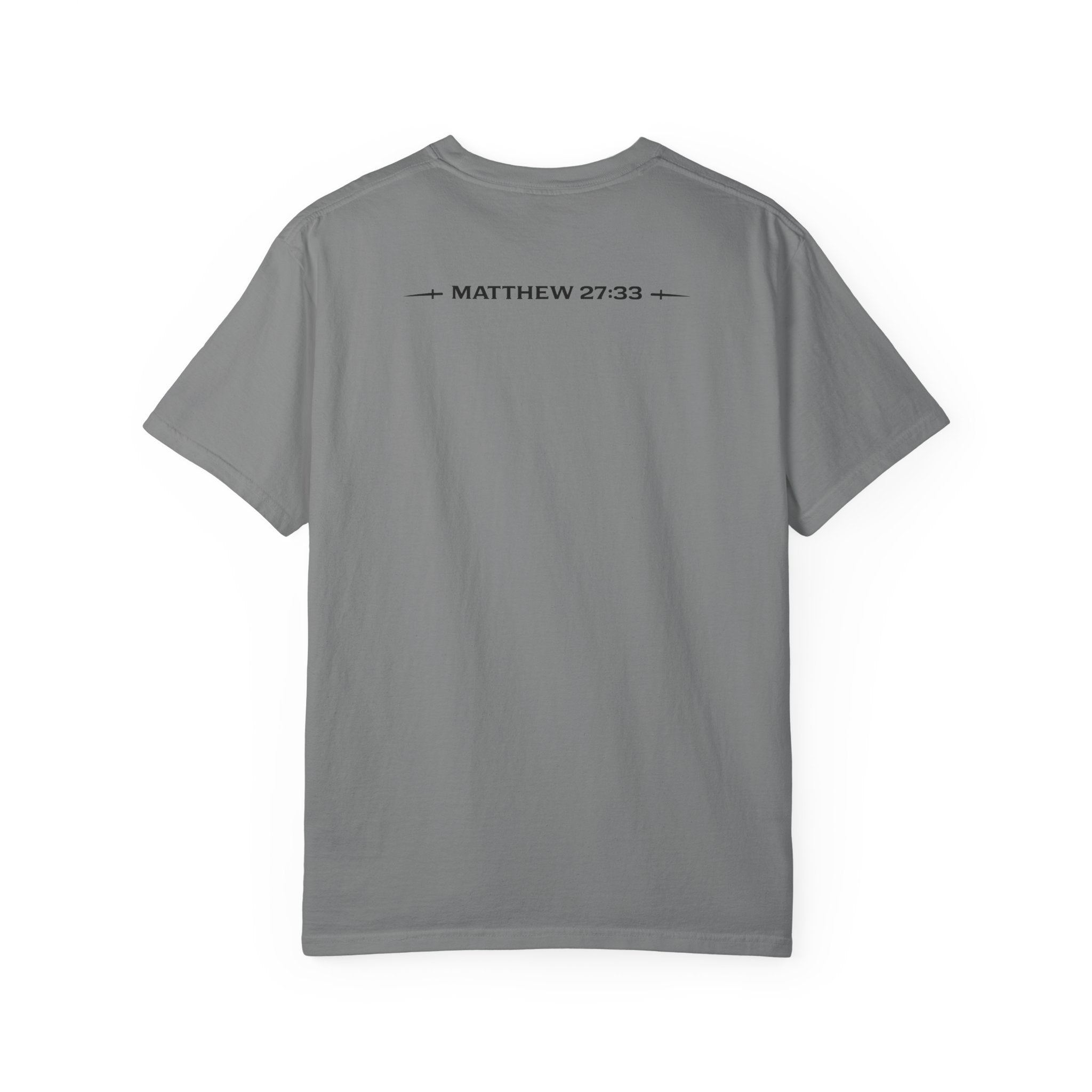 Welborn Putters Golf T-Shirt — Matthew 27:33 Christian Golf Tee