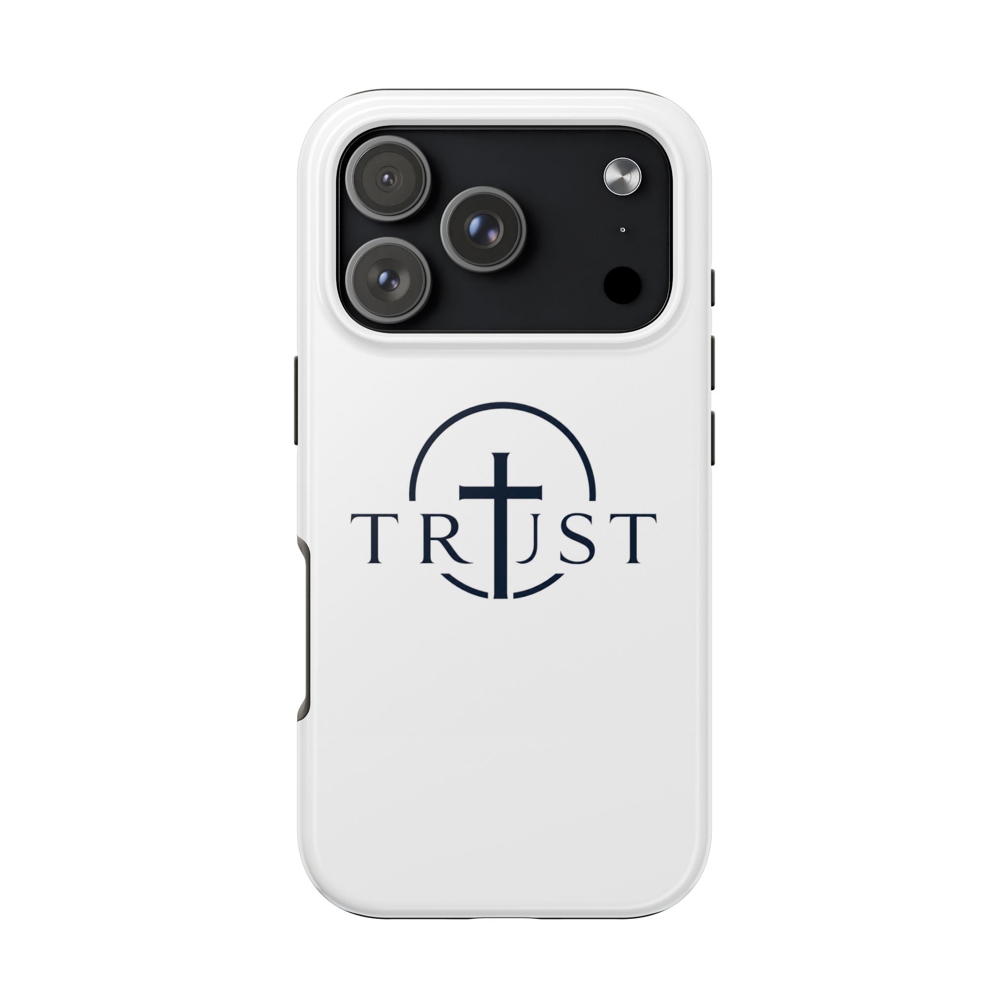 Trust Cross Tough Phone Case — Christian Faith Religious Phone Cover