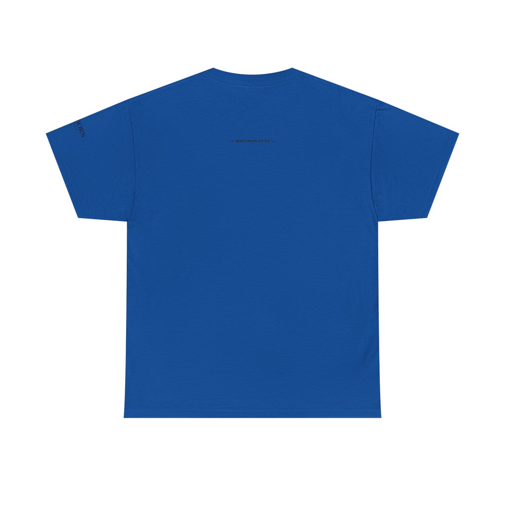 Skull Chest Tee — Minimal Skull Graphic White T-Shirt