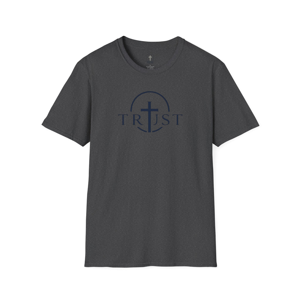 Trust Cross T-Shirt — Faith Christian Graphic Tee