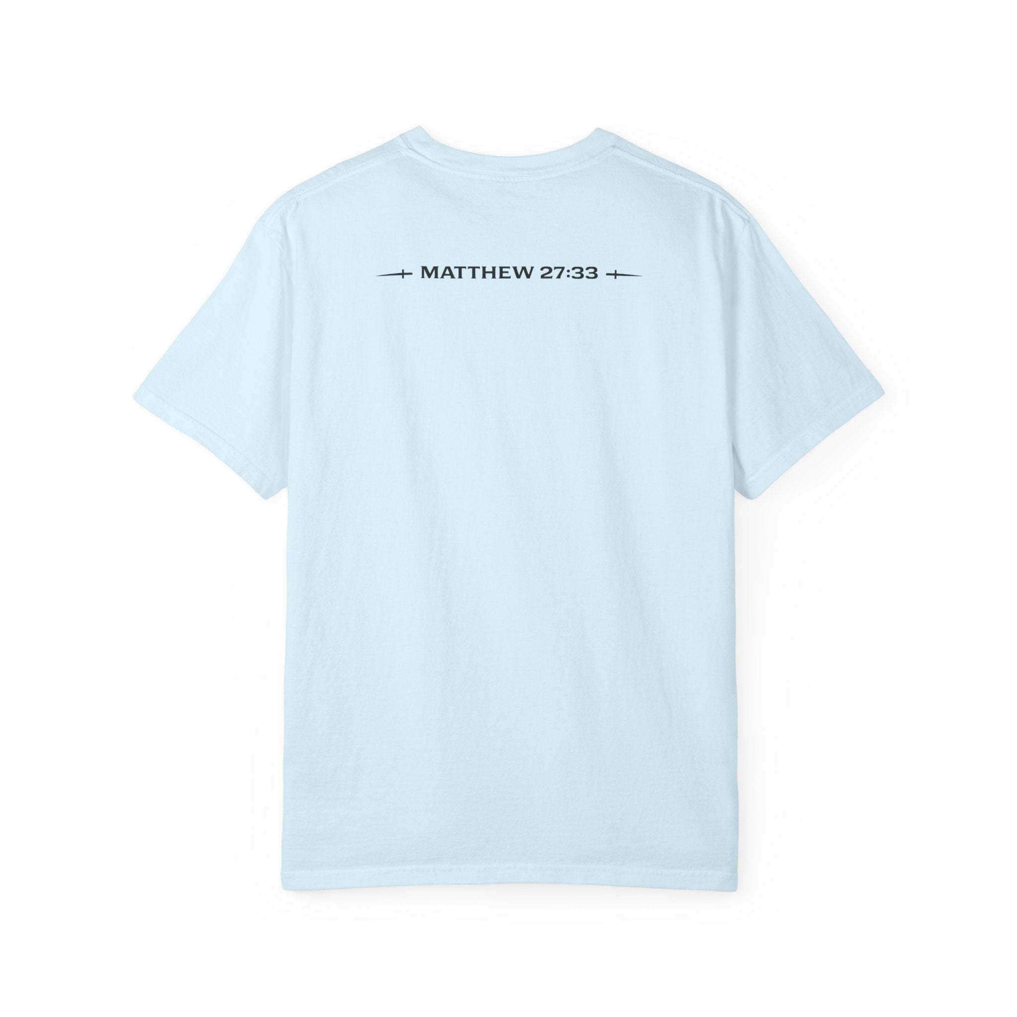 Welborn Putters Golf T-Shirt — Matthew 27:33 Christian Golf Tee