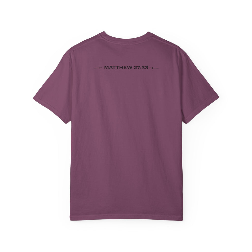 Welborn Putters Golf T-Shirt — Matthew 27:33 Christian Golf Tee