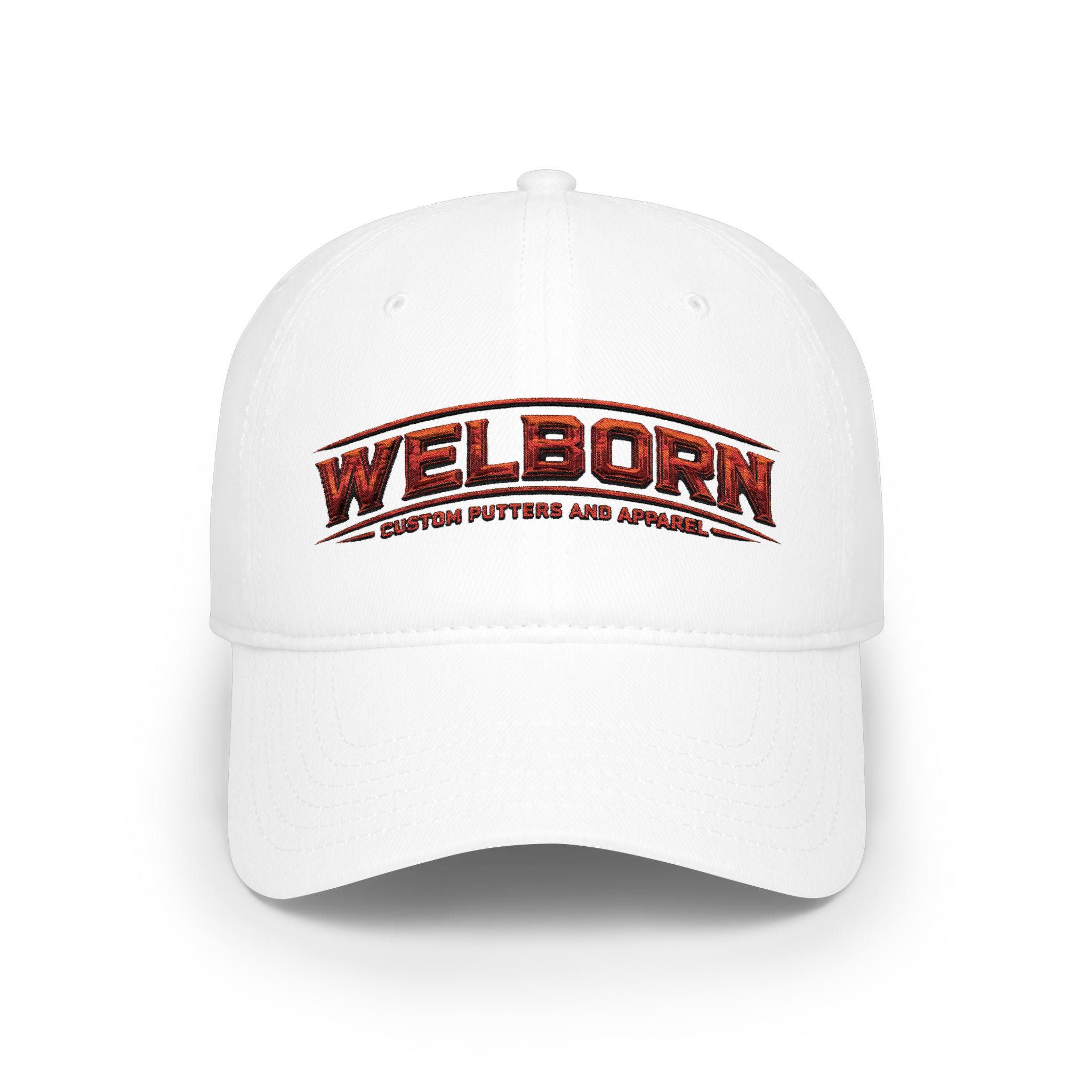 Welborn Embroidered Low Profile Baseball Cap — Classic Team-Style Dad Hat