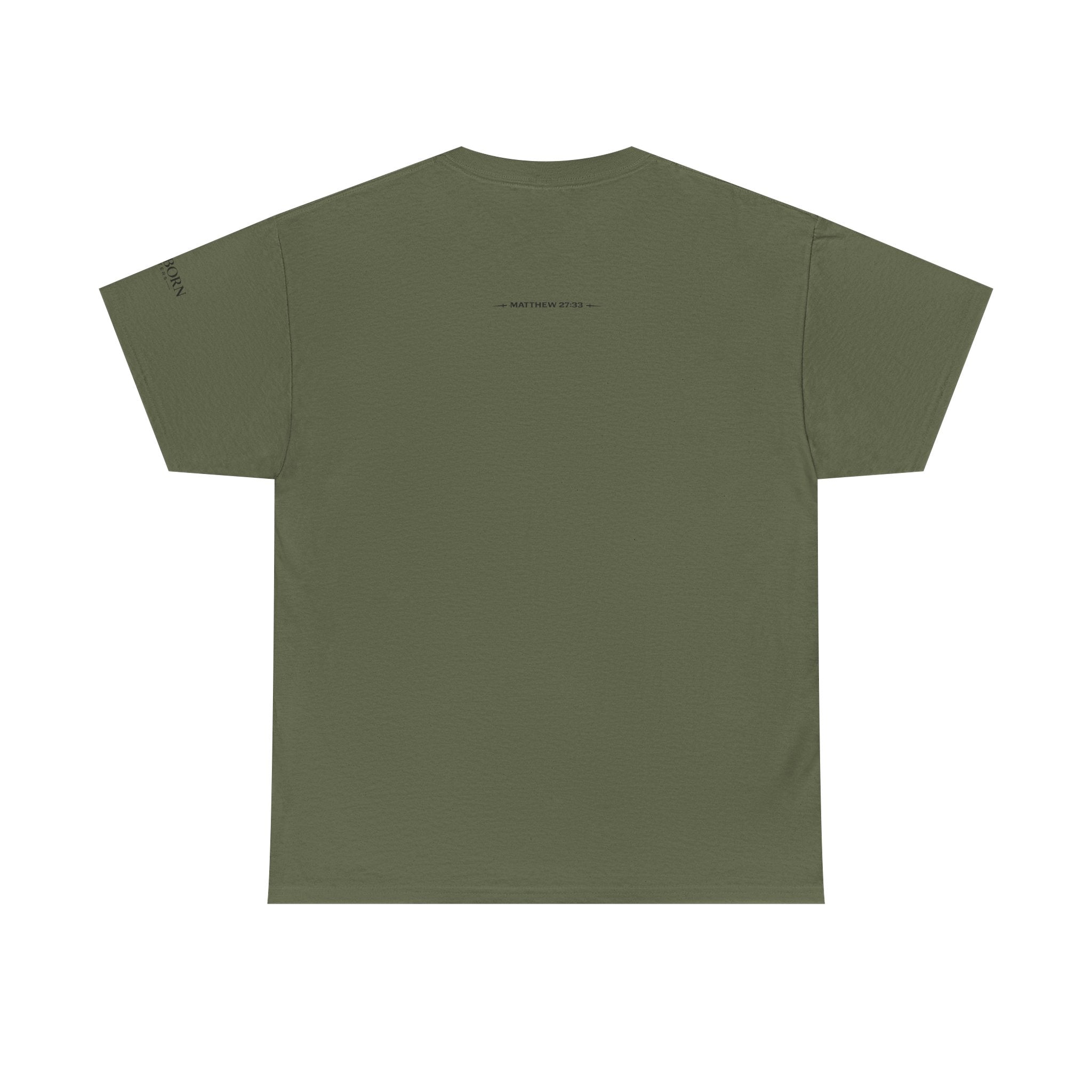 Skull Chest Tee — Minimal Skull Graphic White T-Shirt