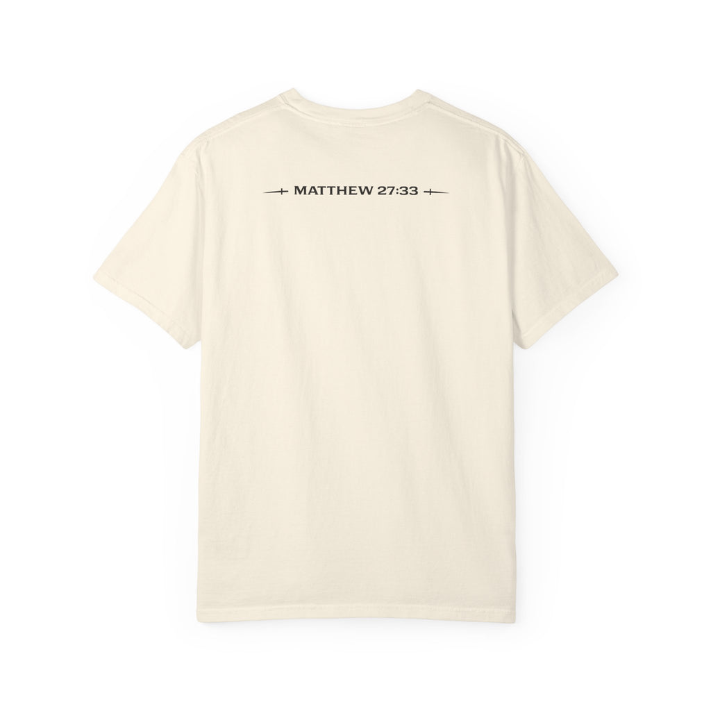 Welborn Putters Golf T-Shirt — Matthew 27:33 Christian Golf Tee