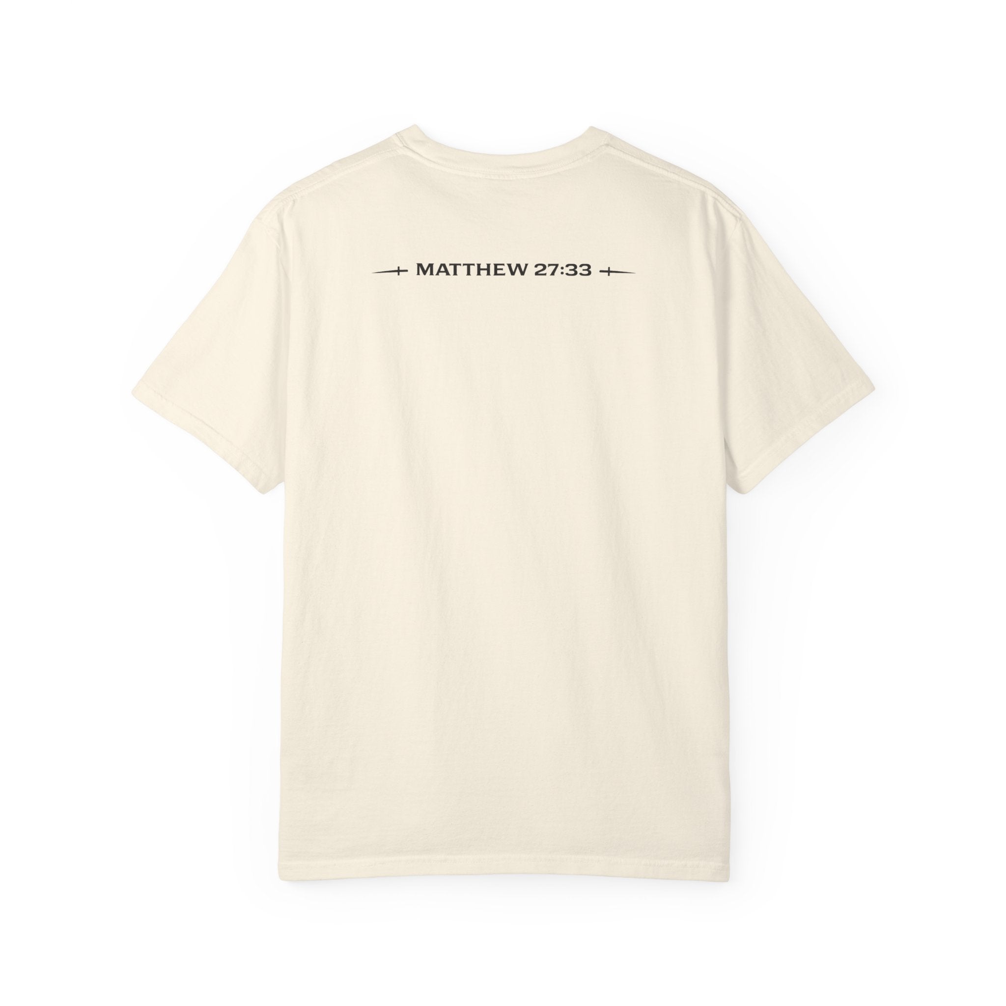 Welborn Putters Golf T-Shirt — Matthew 27:33 Christian Golf Tee
