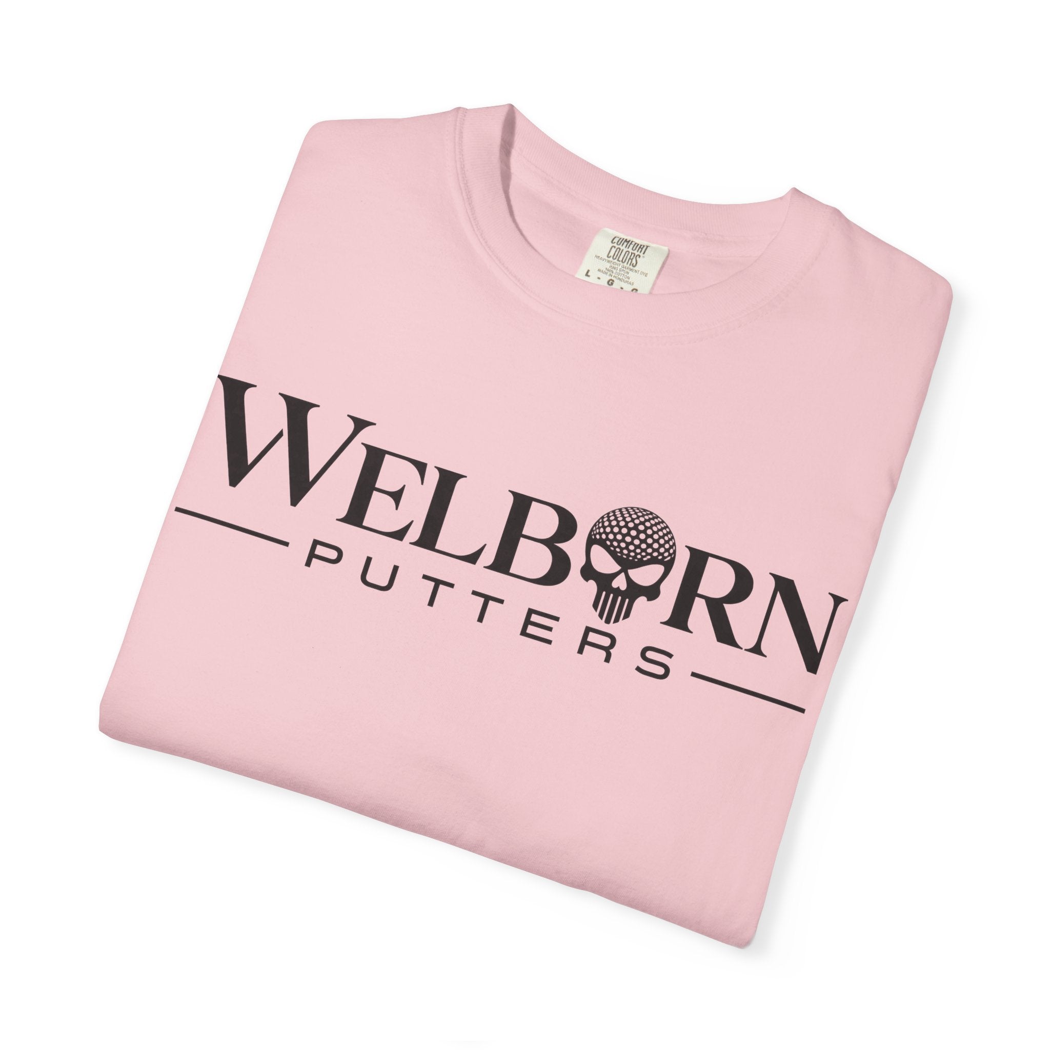 Welborn Putters Golf T-Shirt — Matthew 27:33 Christian Golf Tee