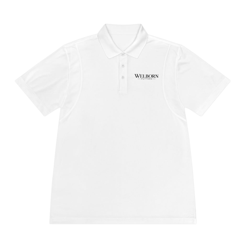 Welborn Skull Logo Polo Shirt — Men's Performance Sport Polo