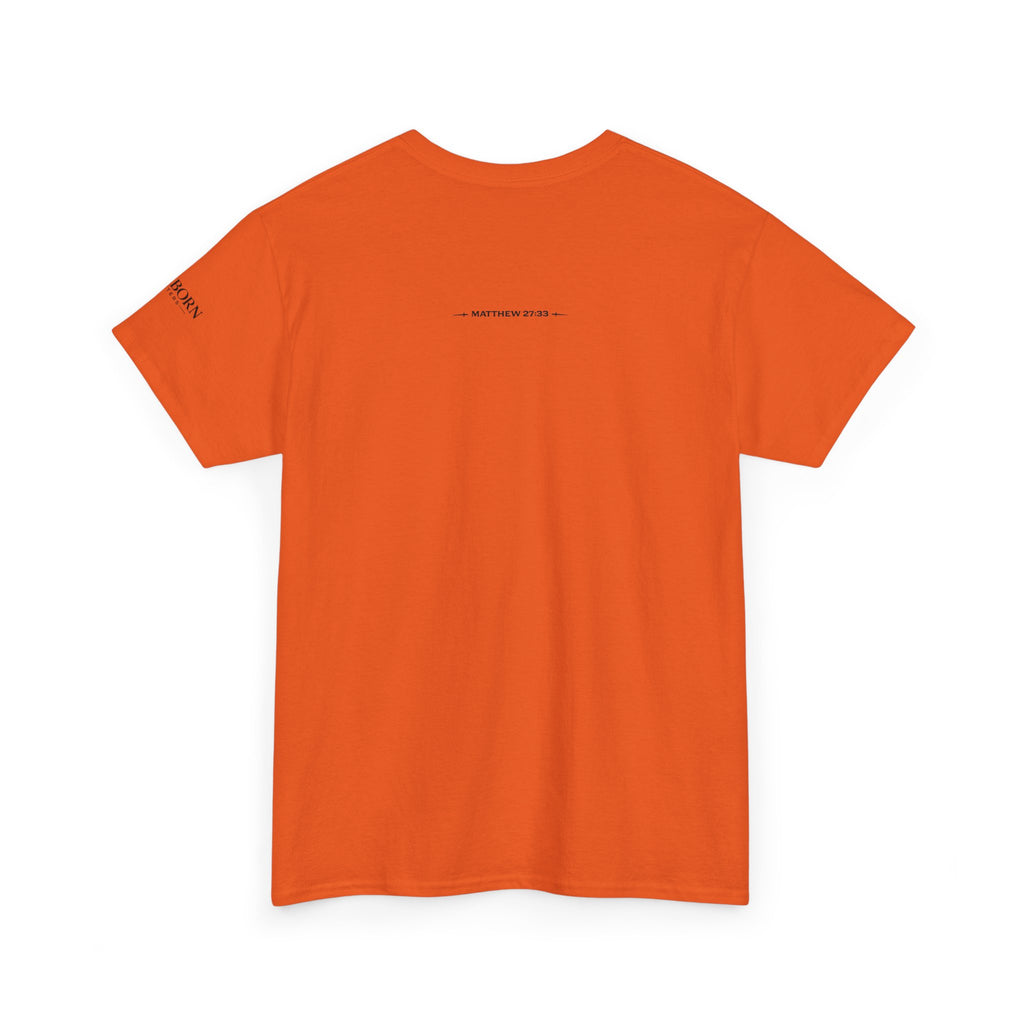Skull Chest Tee — Minimal Skull Graphic White T-Shirt