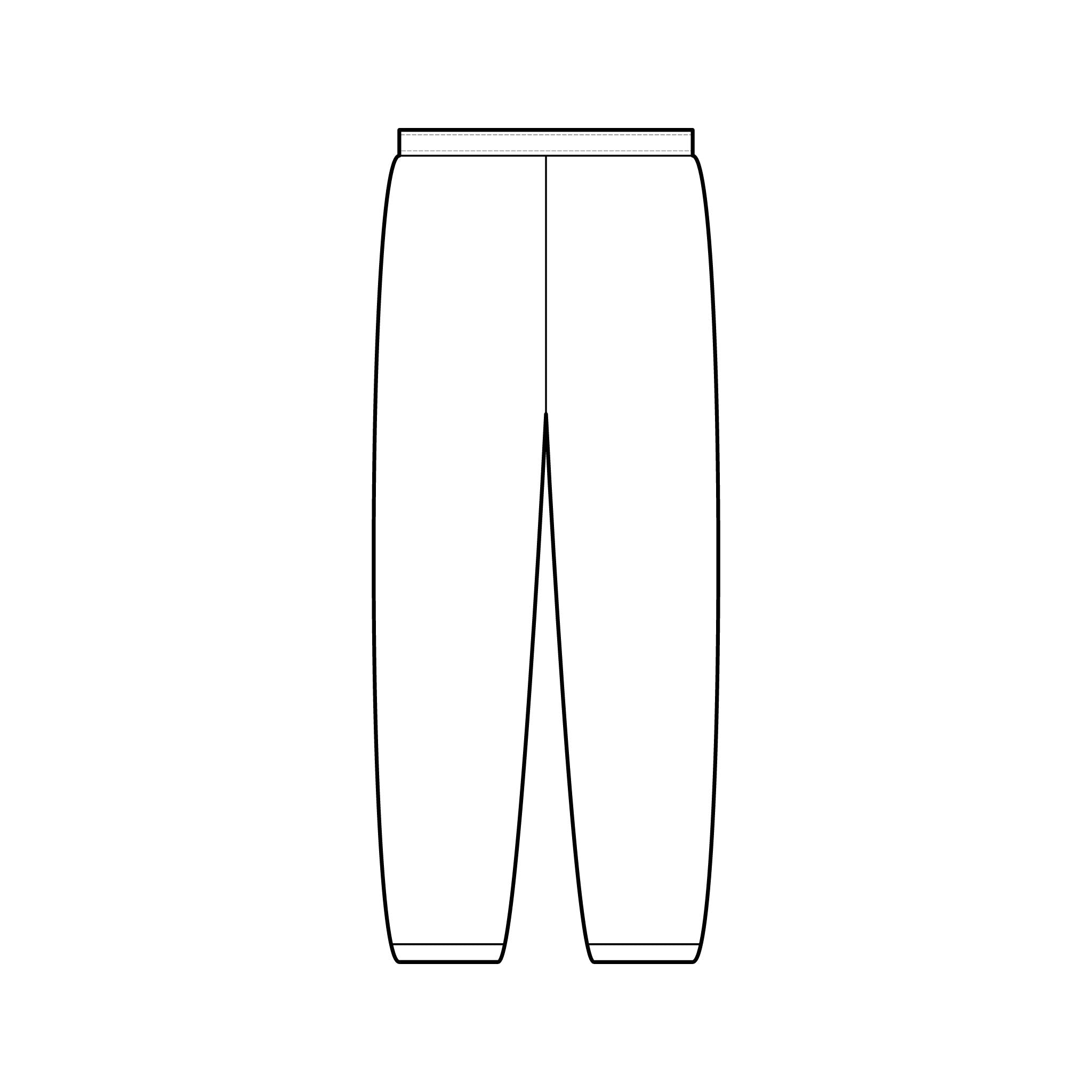 Welborn Logo Sweatpants — Vertical Skull Graphic Joggers