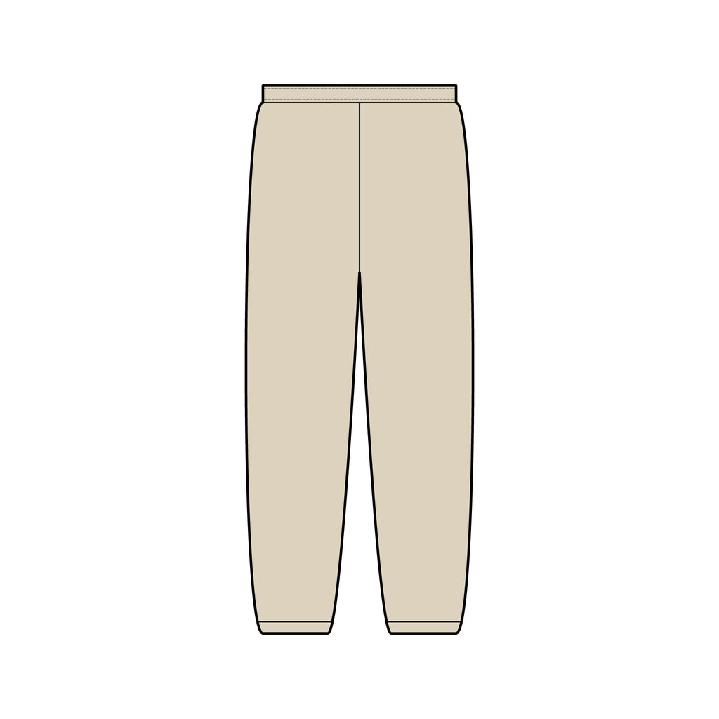Welborn Logo Sweatpants — Vertical Skull Graphic Joggers