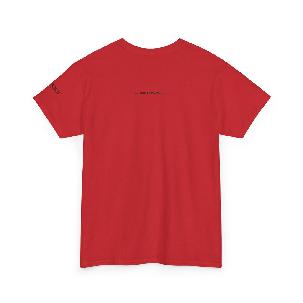 Skull Chest Tee — Minimal Skull Graphic White T-Shirt