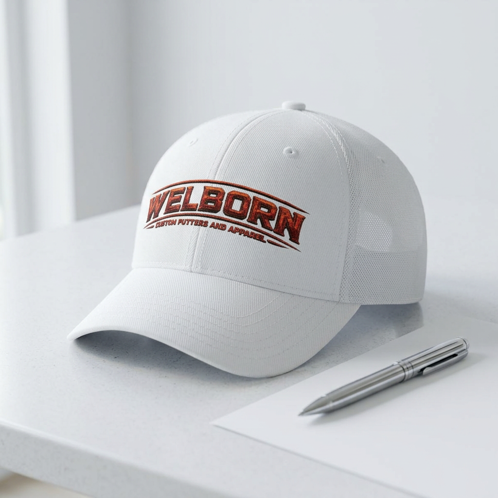Welborn Embroidered Low Profile Baseball Cap — Classic Team-Style Dad Hat