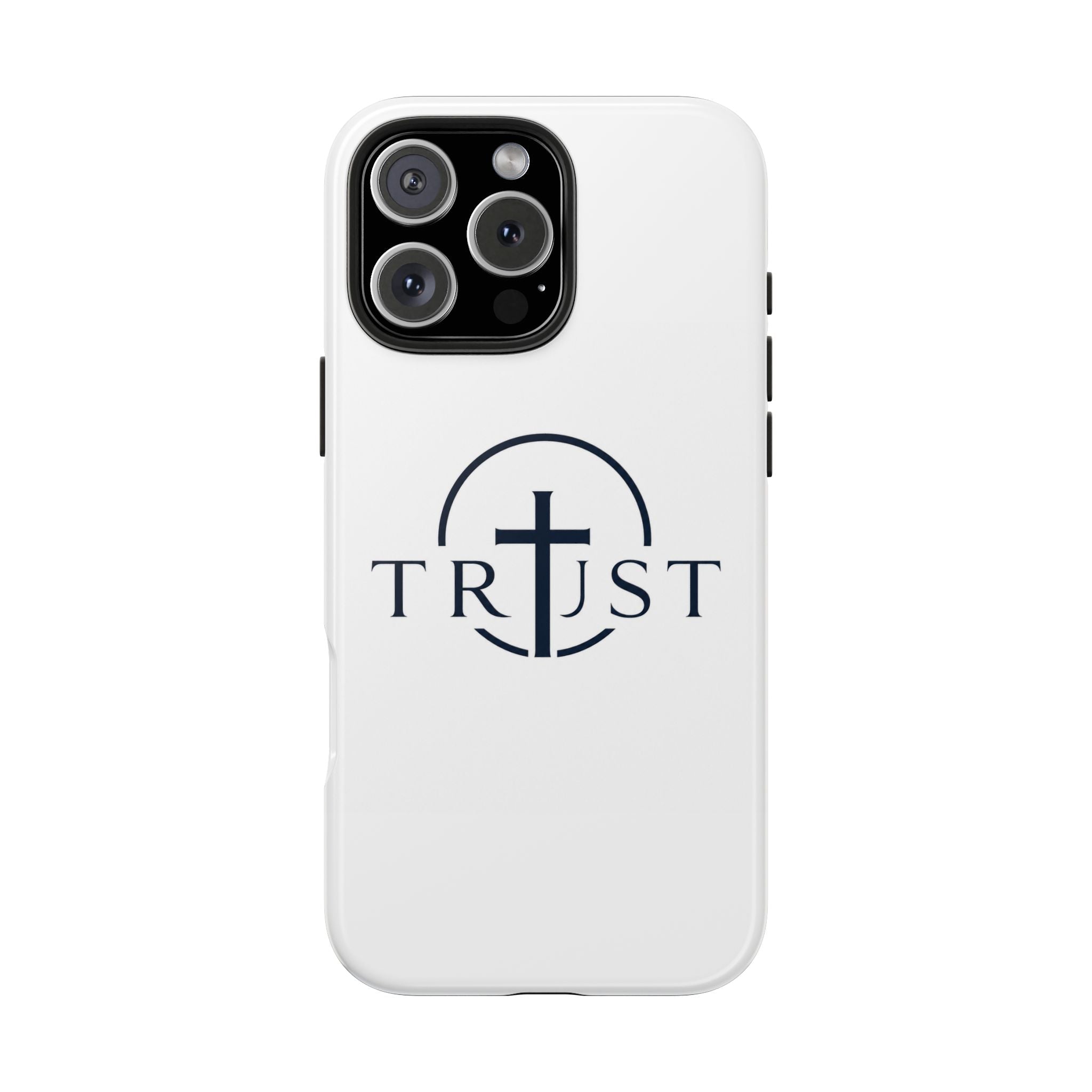 Trust Cross Tough Phone Case — Christian Faith Religious Phone Cover