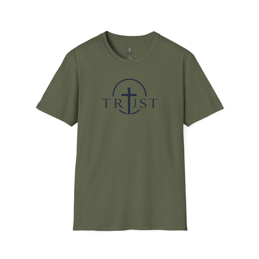 Trust Cross T-Shirt — Faith Christian Graphic Tee
