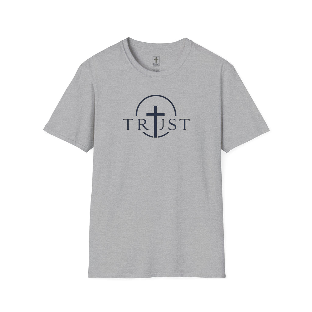 Trust Cross T-Shirt — Faith Christian Graphic Tee