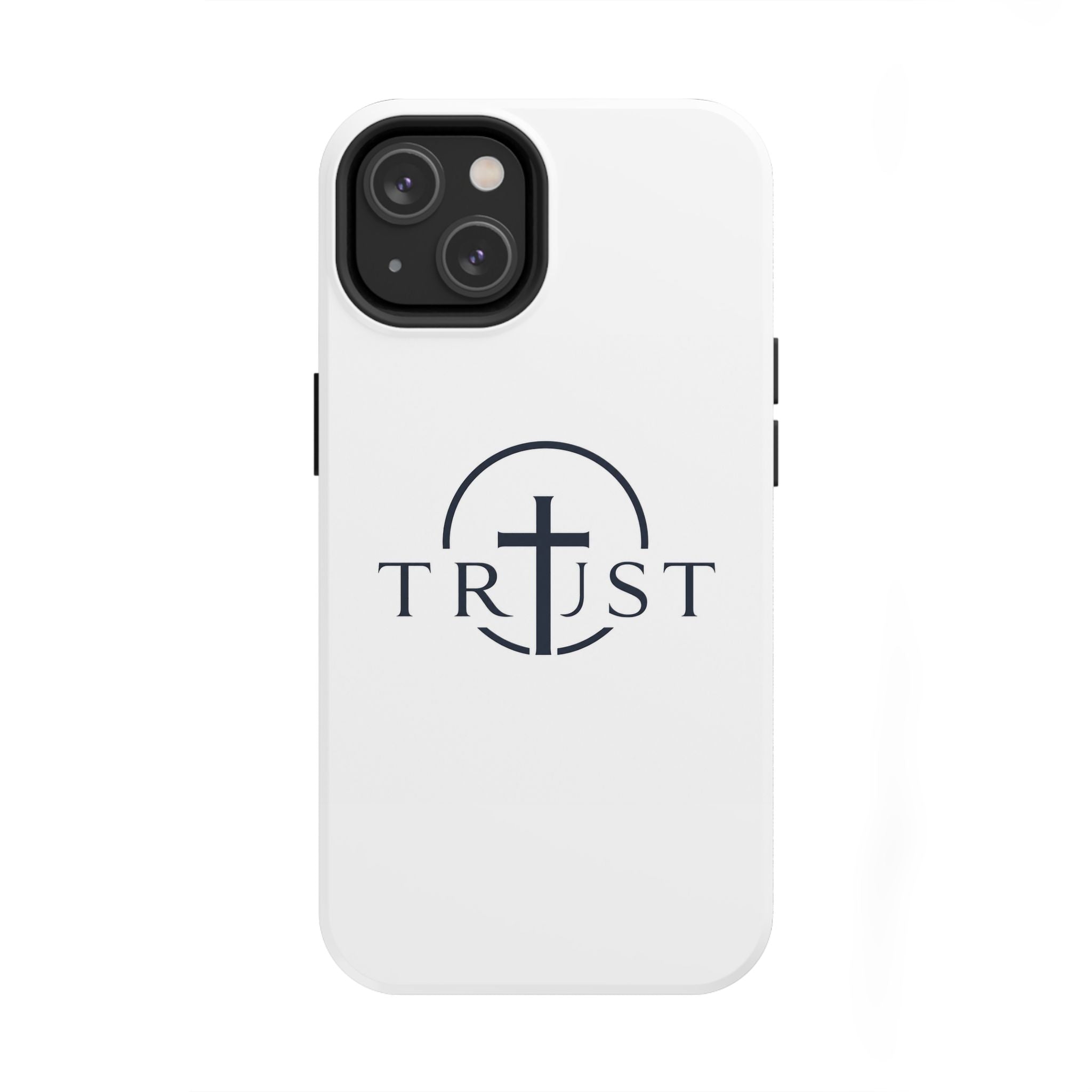 Trust Cross Tough Phone Case — Christian Faith Religious Phone Cover