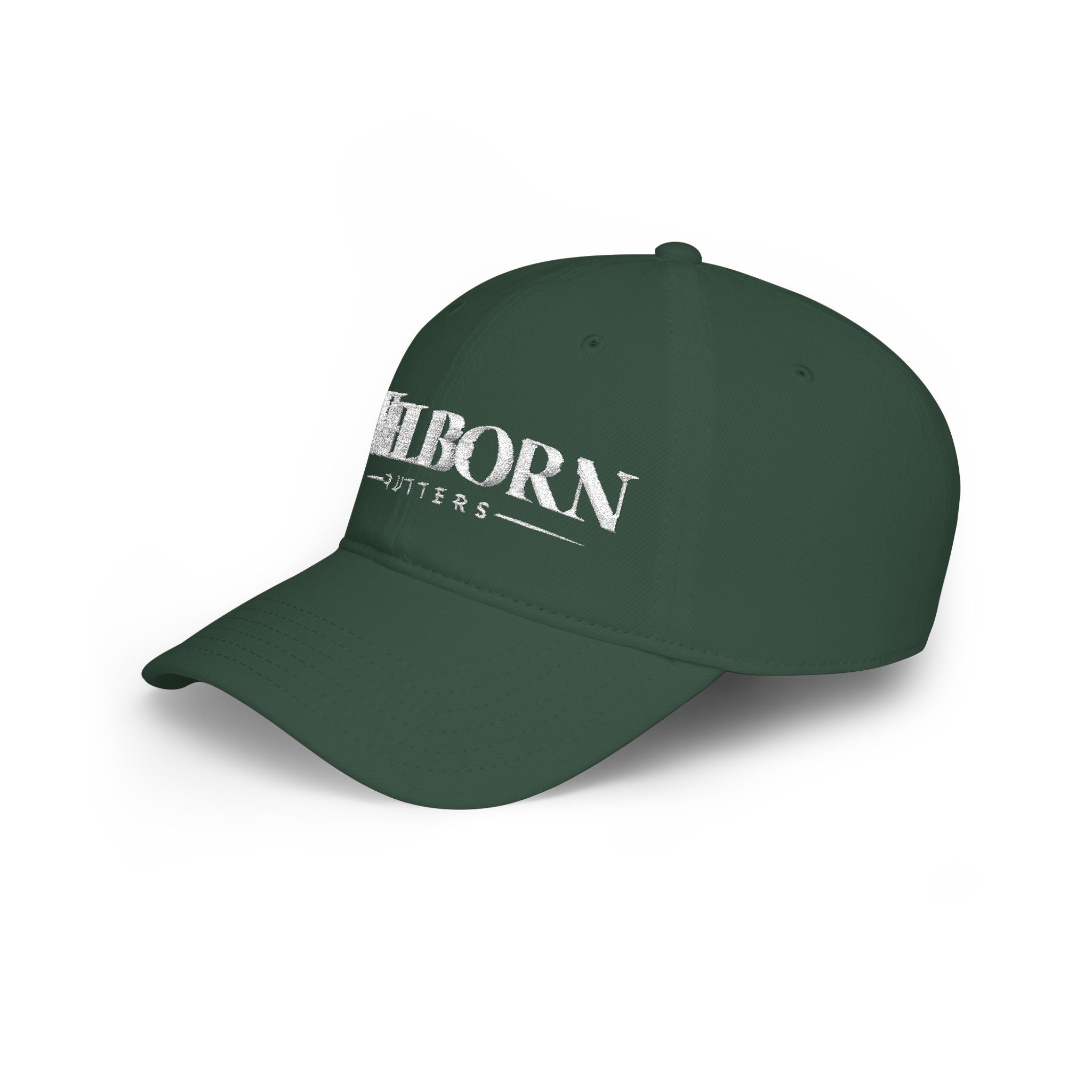 Welborn Embroidered Baseball Cap — Low Profile Red Hat