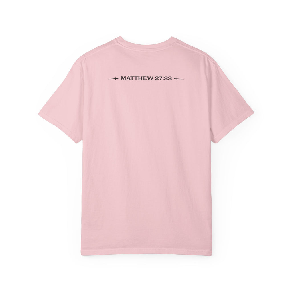 Welborn Putters Golf T-Shirt — Matthew 27:33 Christian Golf Tee