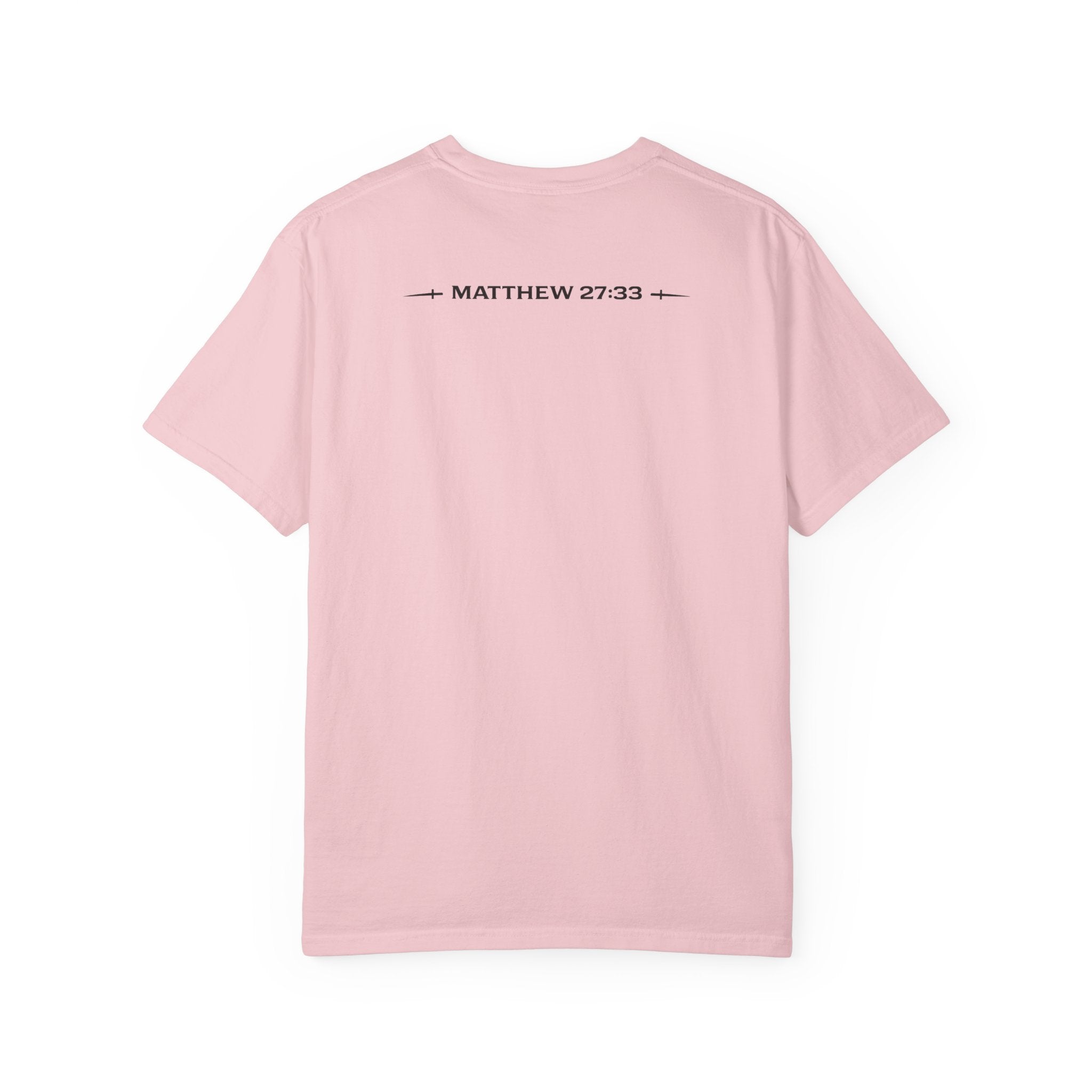 Welborn Putters Golf T-Shirt — Matthew 27:33 Christian Golf Tee