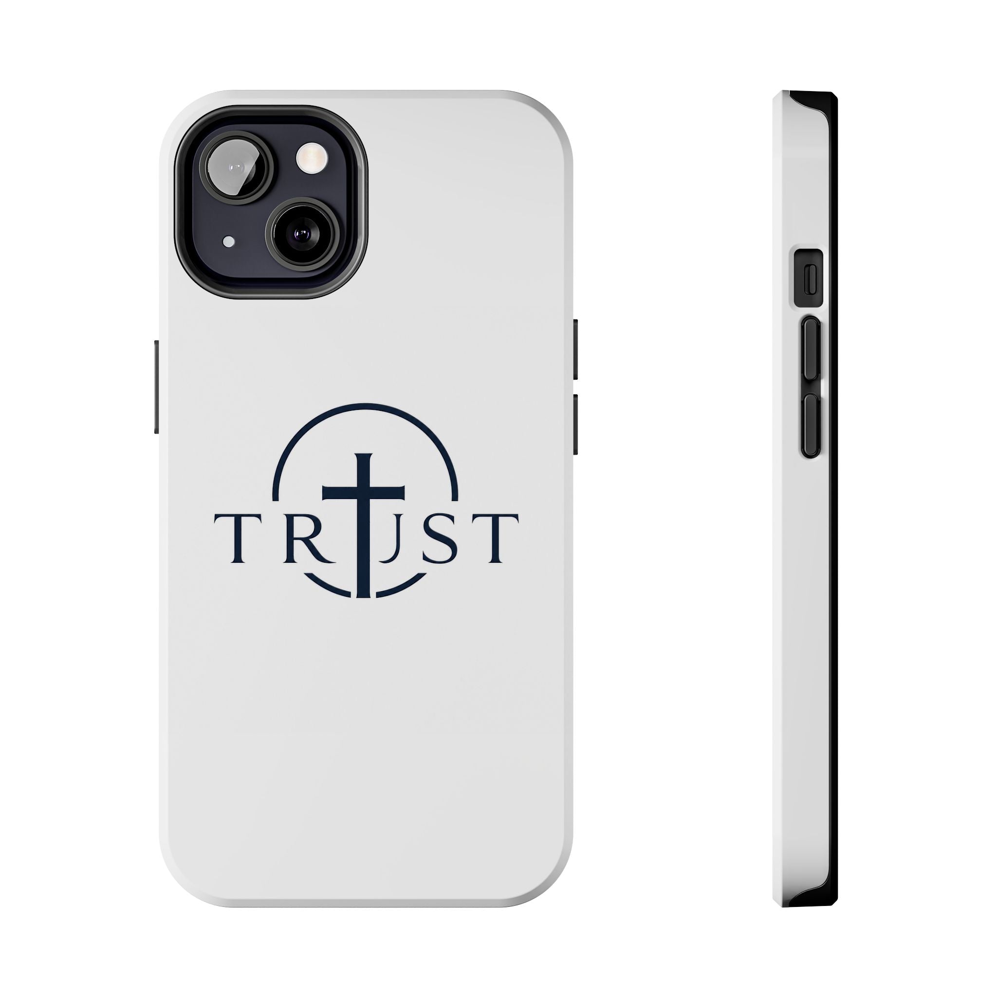 Trust Cross Tough Phone Case — Christian Faith Religious Phone Cover