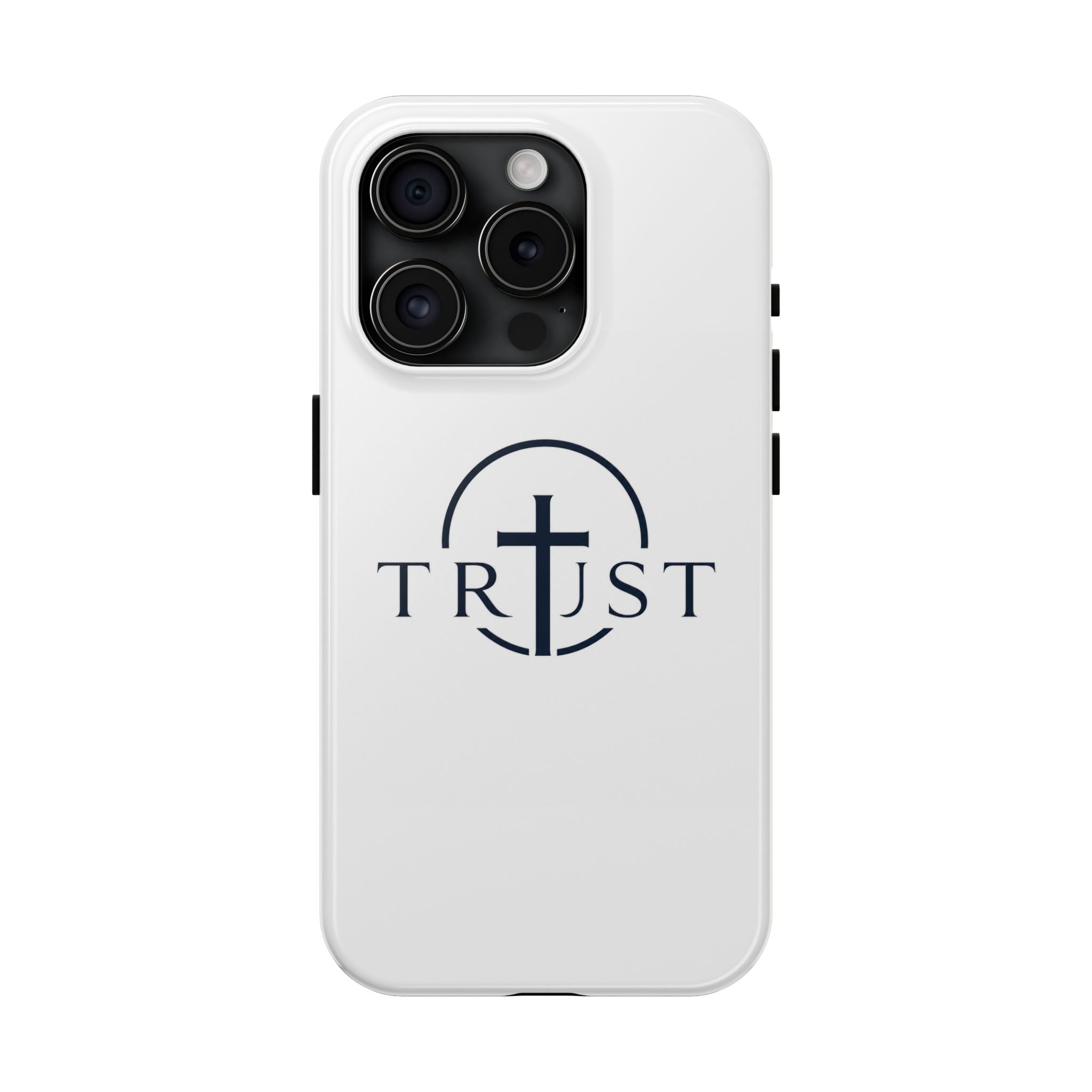 Trust Cross Tough Phone Case — Christian Faith Religious Phone Cover