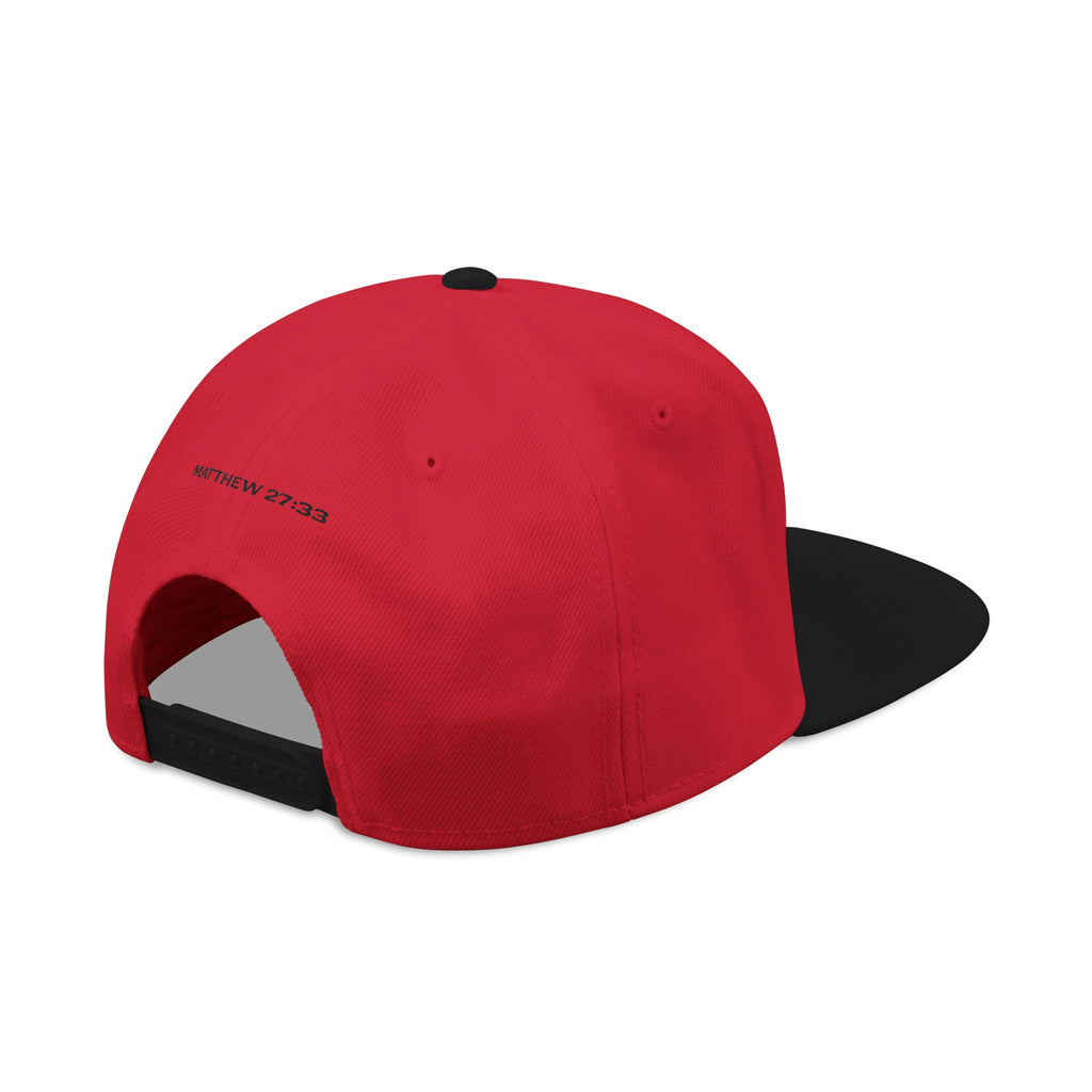 Embroidered Skull Snapback Hat – Urban Baseball Cap with Black Visor