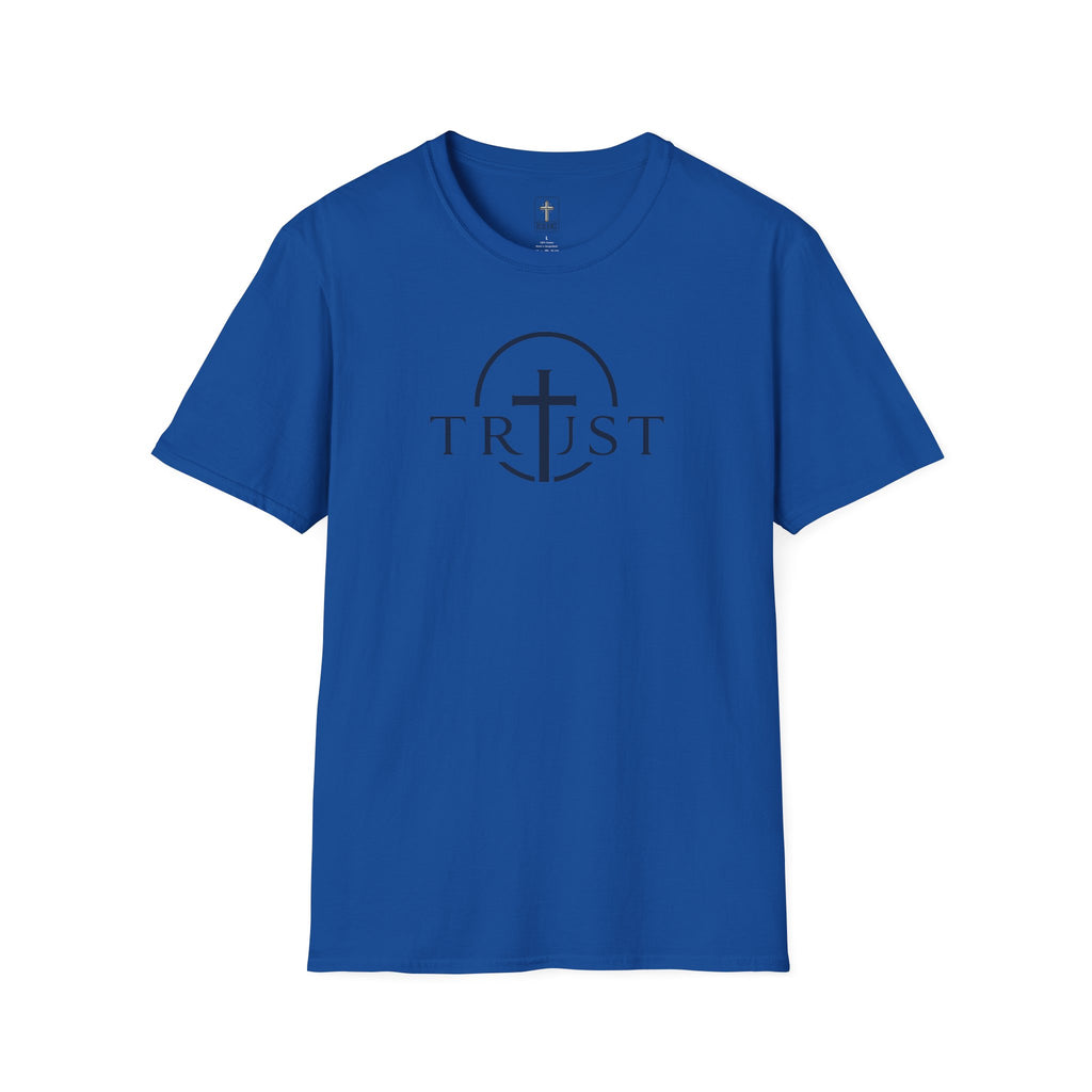Trust Cross T-Shirt — Faith Christian Graphic Tee