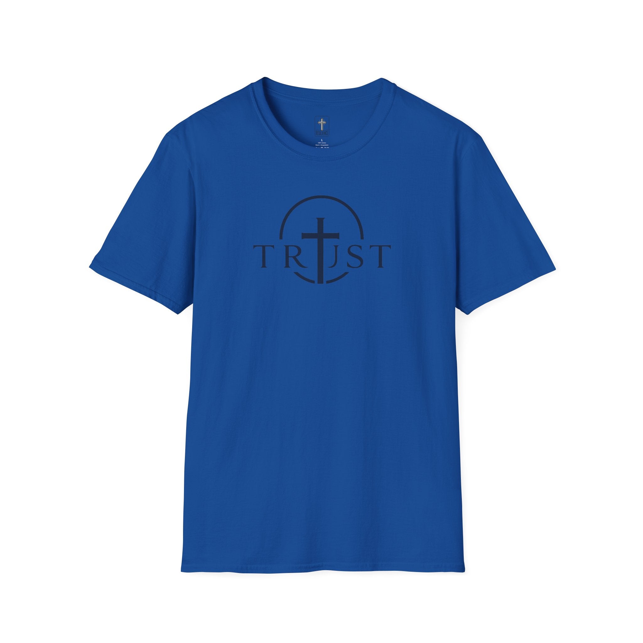 Trust Cross T-Shirt — Faith Christian Graphic Tee