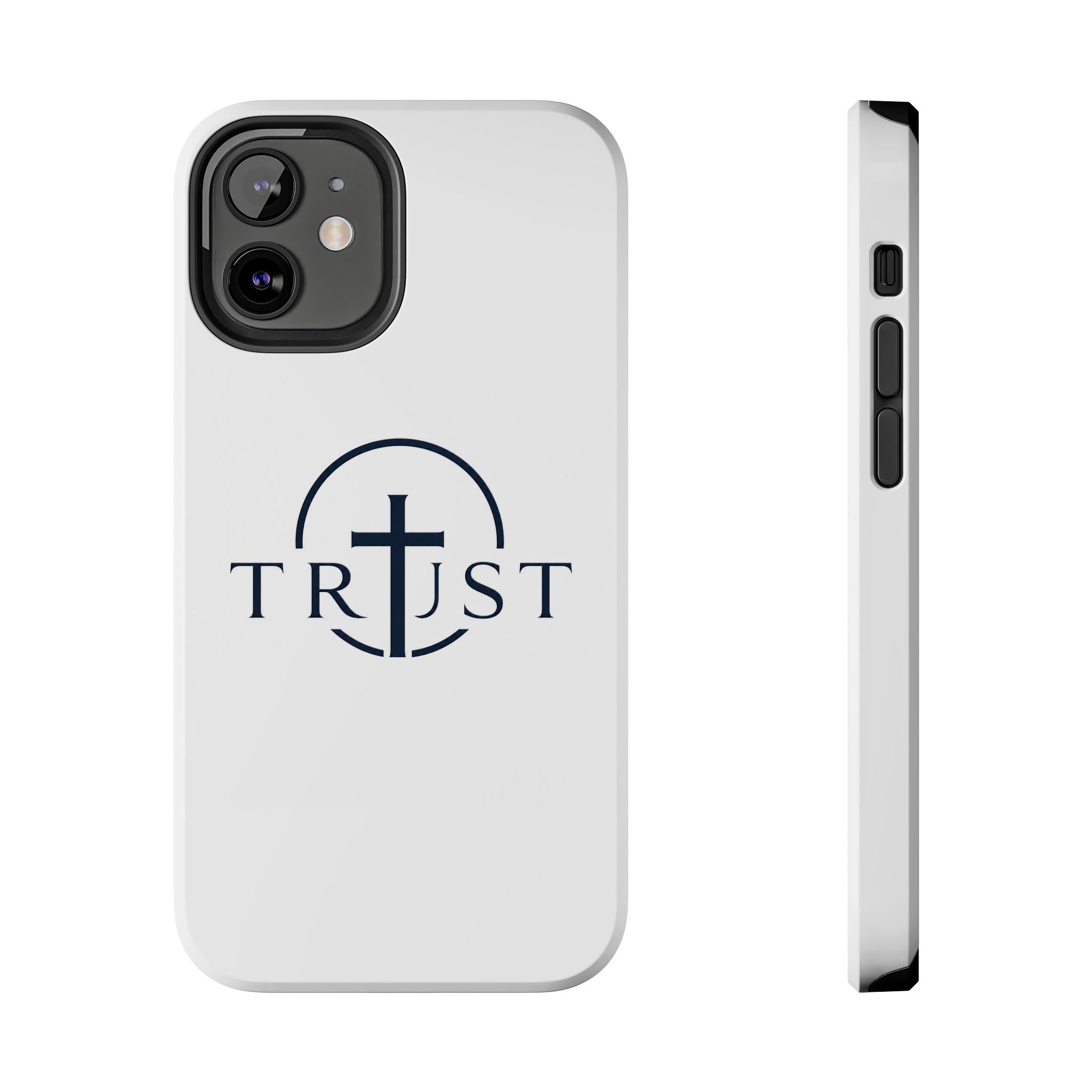 Trust Cross Tough Phone Case — Christian Faith Religious Phone Cover