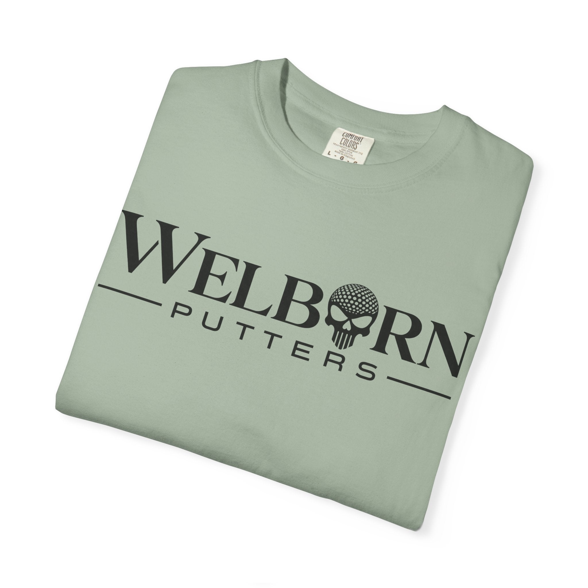 Welborn Putters Golf T-Shirt — Matthew 27:33 Christian Golf Tee