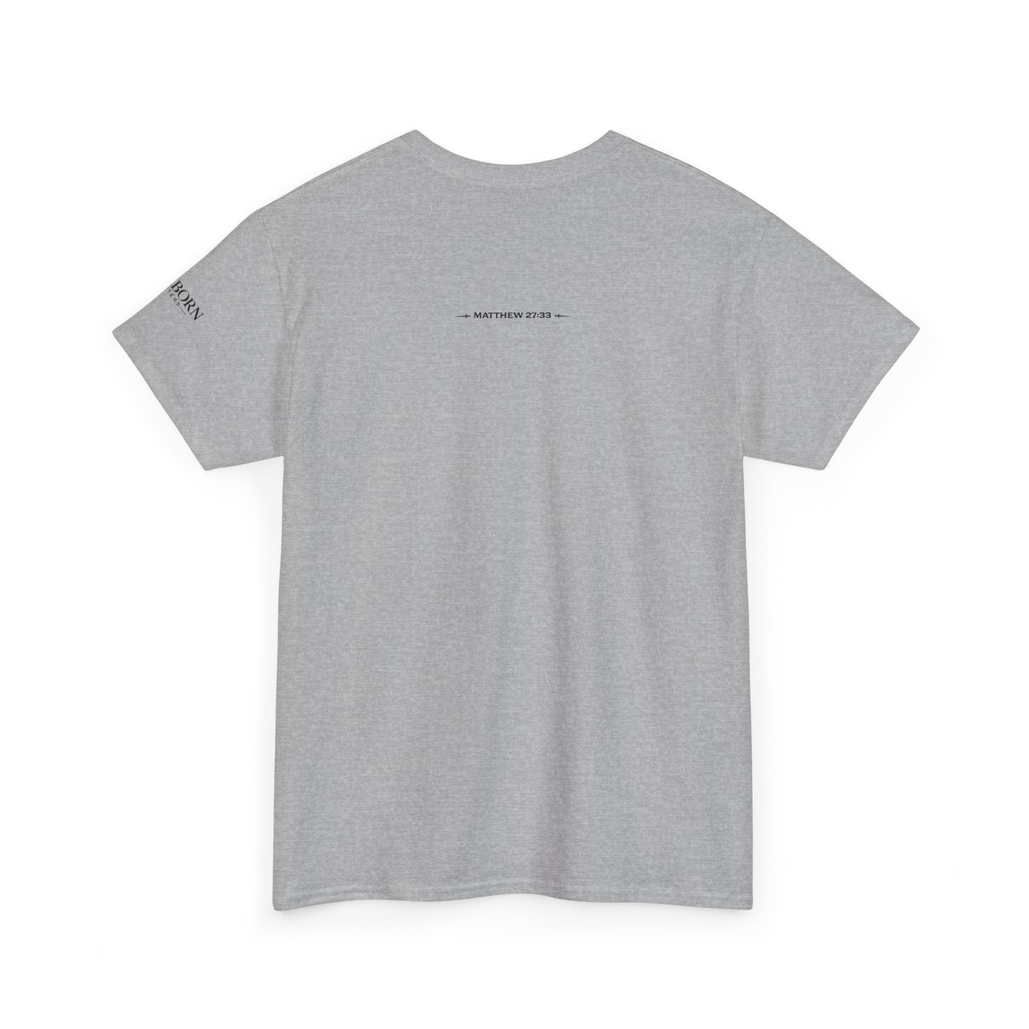 Skull Chest Tee — Minimal Skull Graphic White T-Shirt