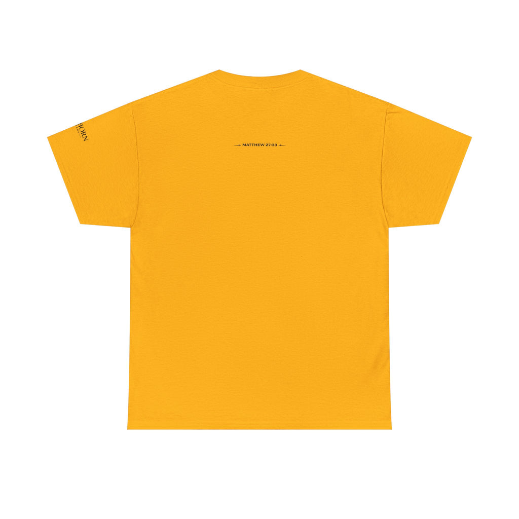Skull Chest Tee — Minimal Skull Graphic White T-Shirt